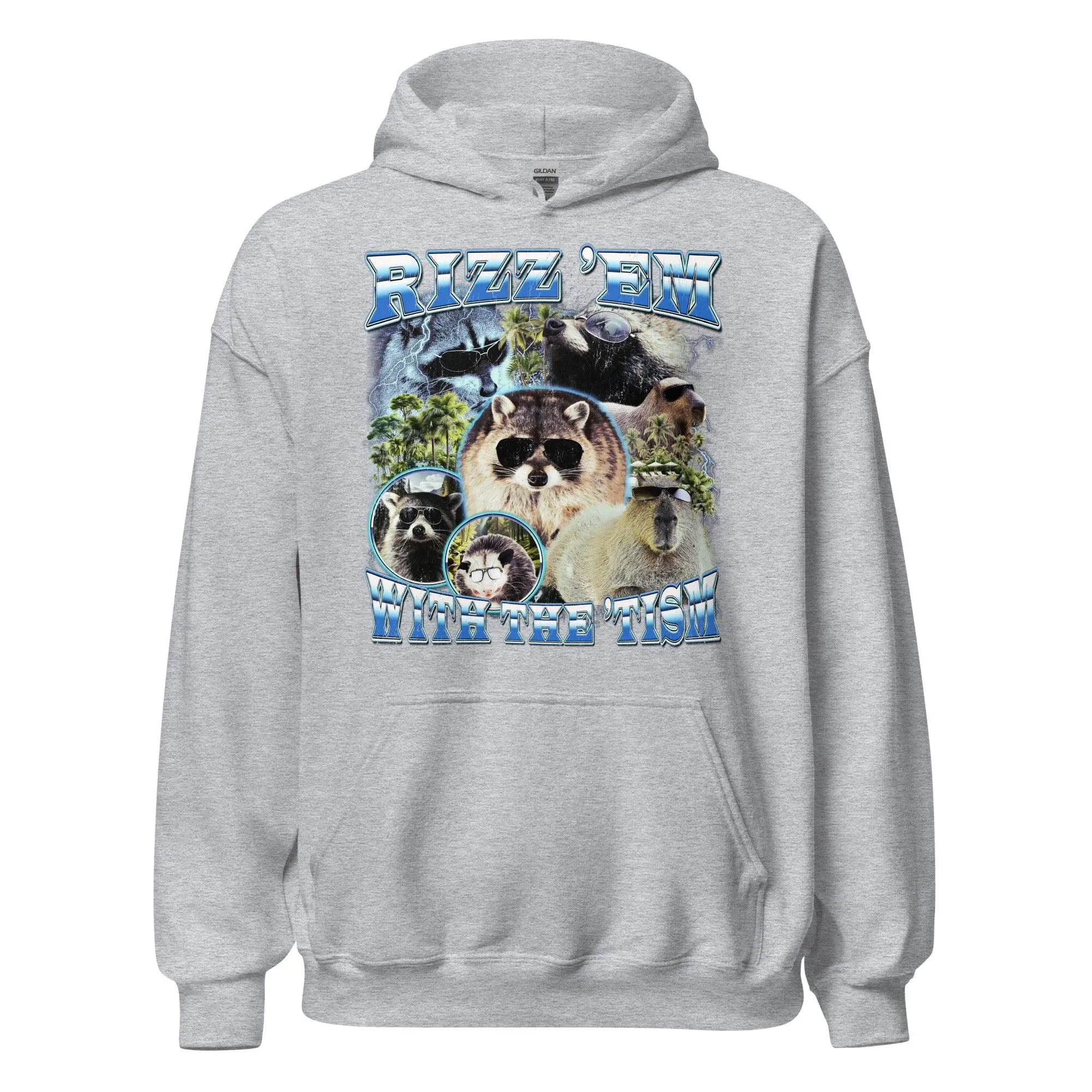 Rizz 'em with the 'tism Hoodie - Image 2