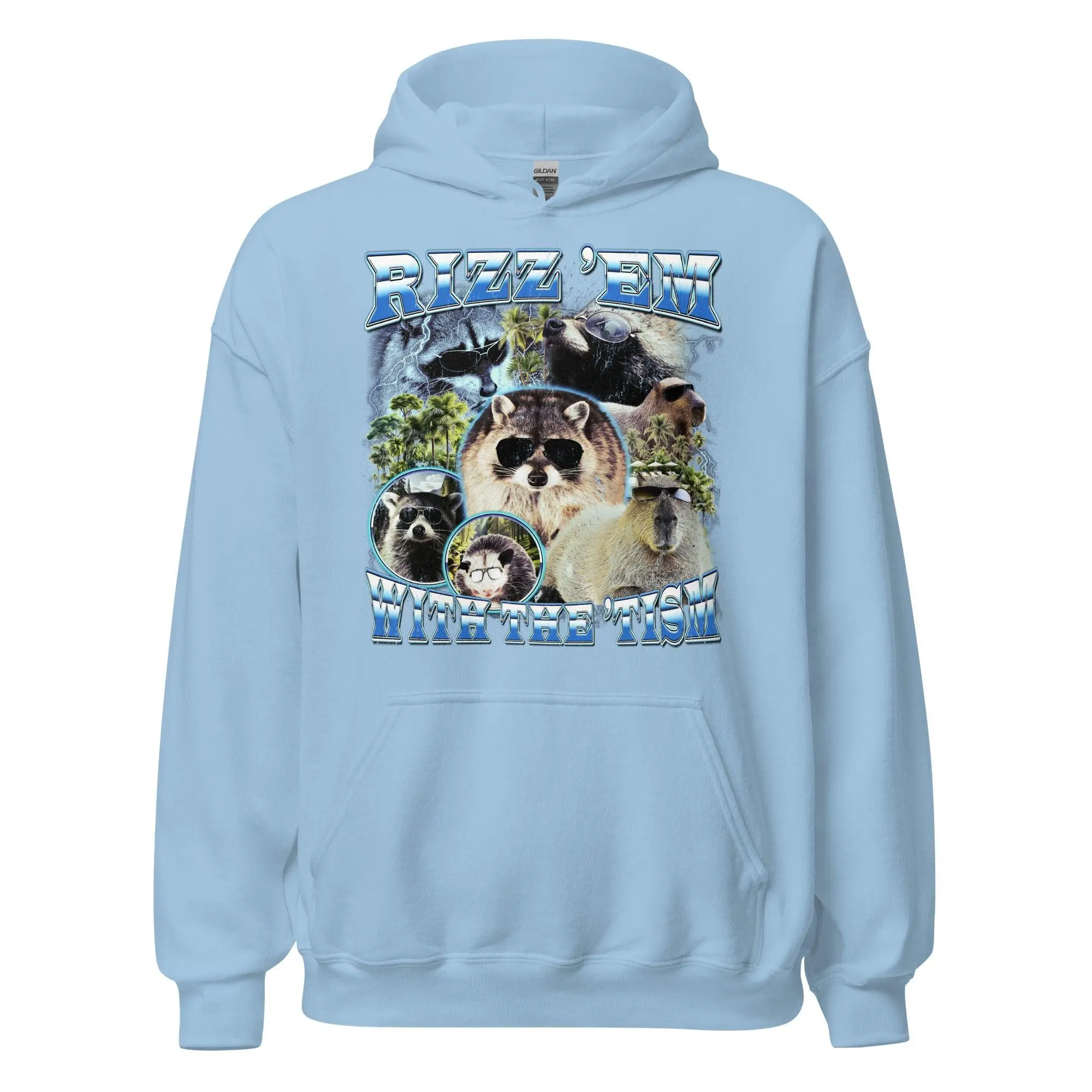 Rizz 'em with the 'tism Hoodie - Image 5
