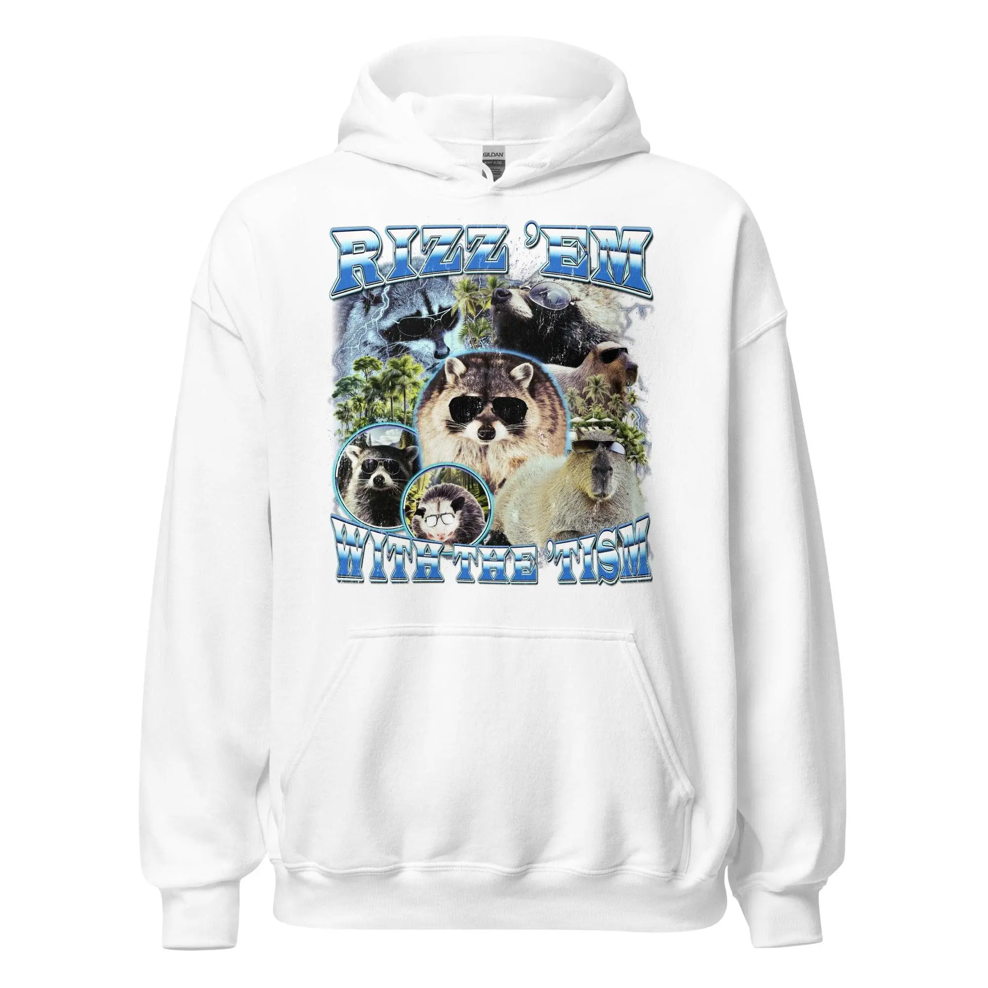 Rizz 'em with the 'tism Hoodie - Image 7