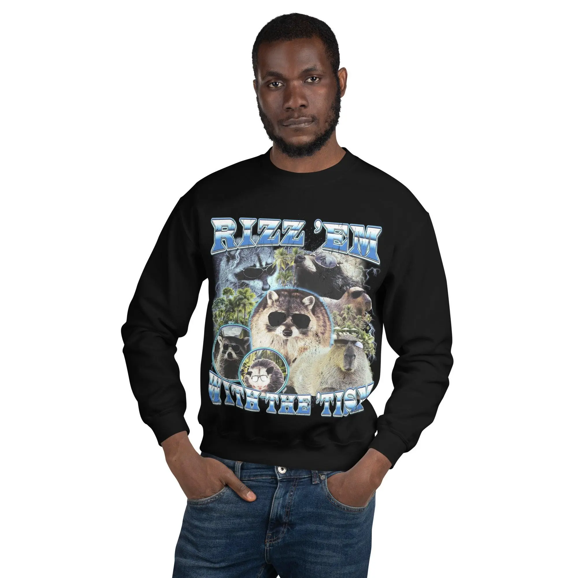 Rizz 'em with the 'tism Sweatshirt - Image 10