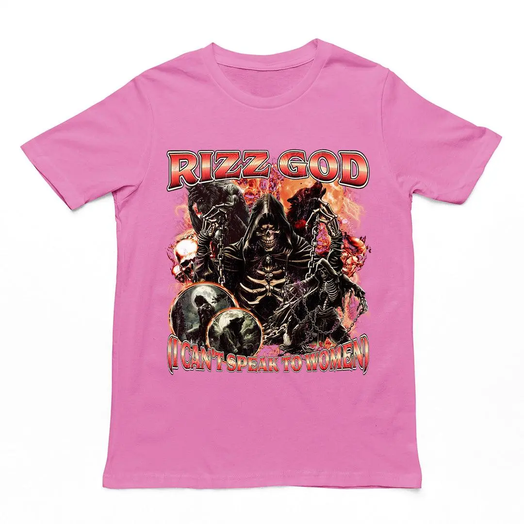 Rizz God (I Can't Speak to Women) t-shirt - Image 2