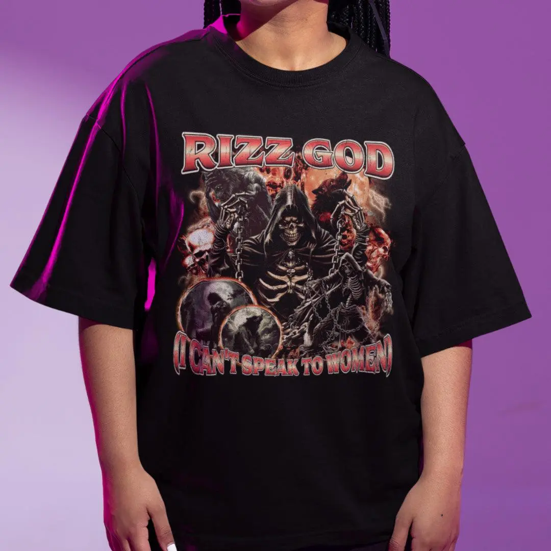Rizz God (I Can't Speak to Women) t-shirt - Image 7