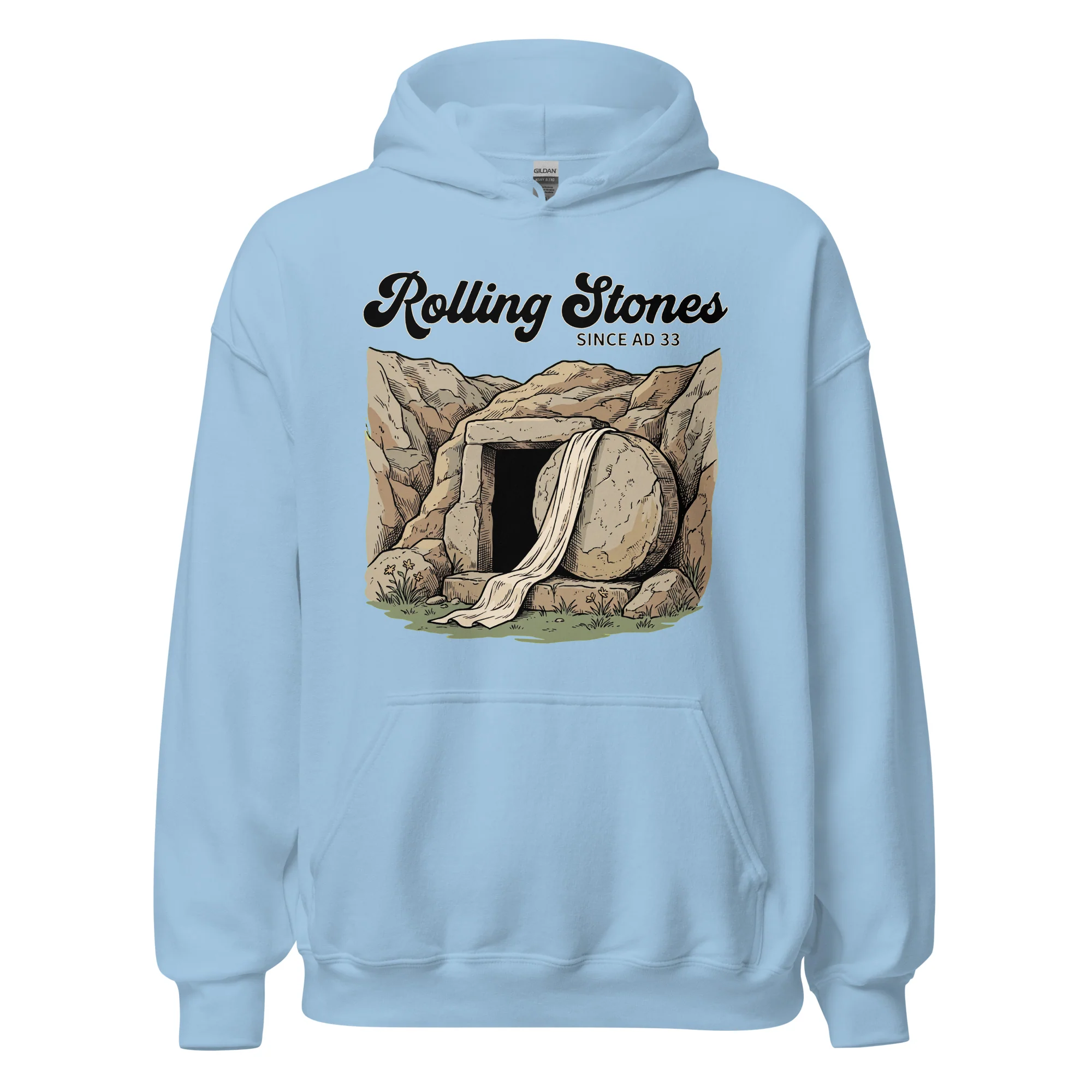 Rolling Stones since AD 33 (Jesus Resurrection) Hoodie - Image 5