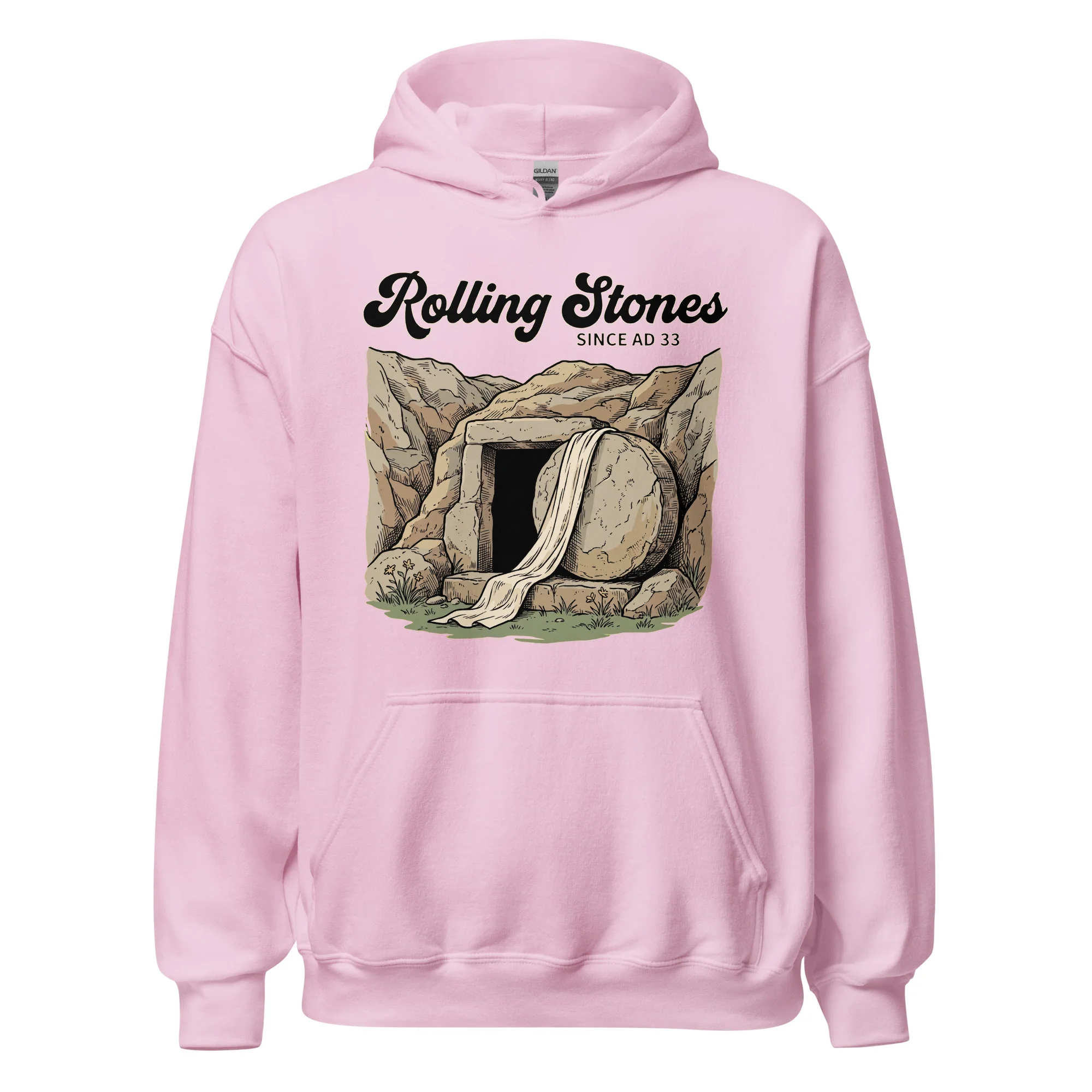 Rolling Stones since AD 33 (Jesus Resurrection) Hoodie - Image 6