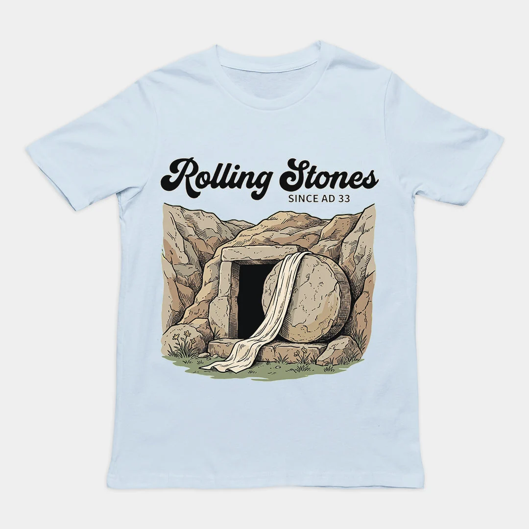 Rolling Stones since AD 33 (Jesus Resurrection) T-Shirt - Image 6