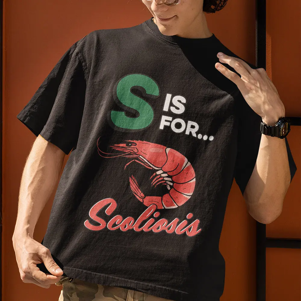 S is for Scoliosis T-Shirt - Image 7