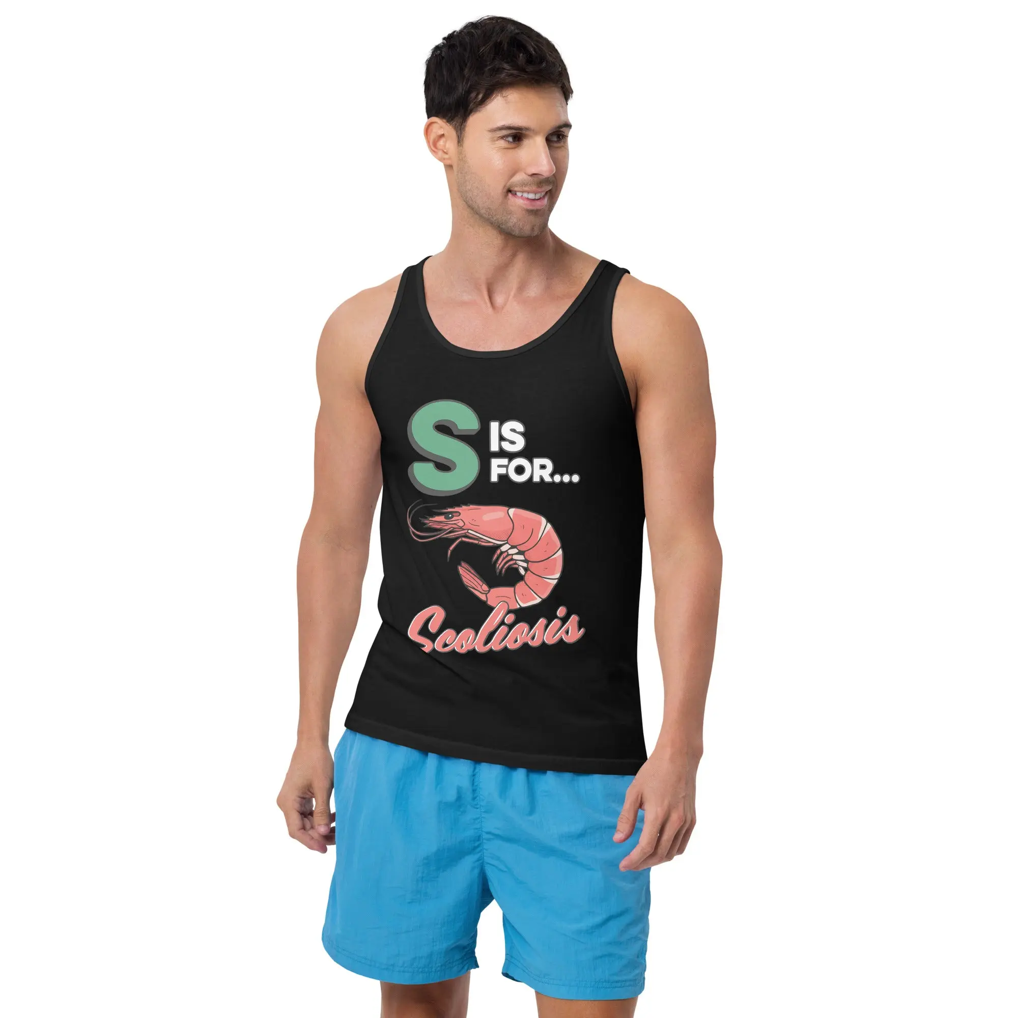 S is for Scoliosis Tank Top - Image 4