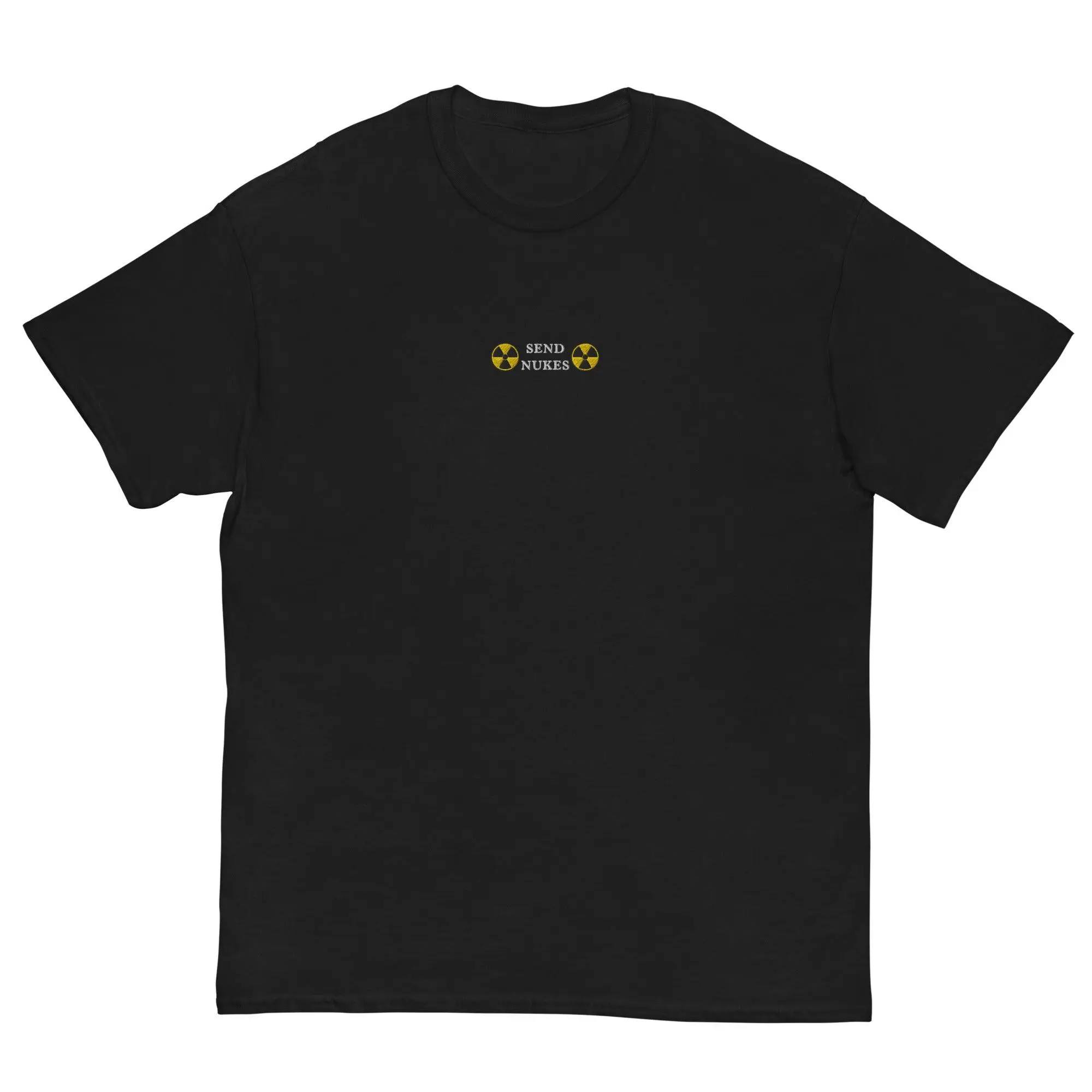 Send Nukes (embroidered) T-Shirt - Image 2