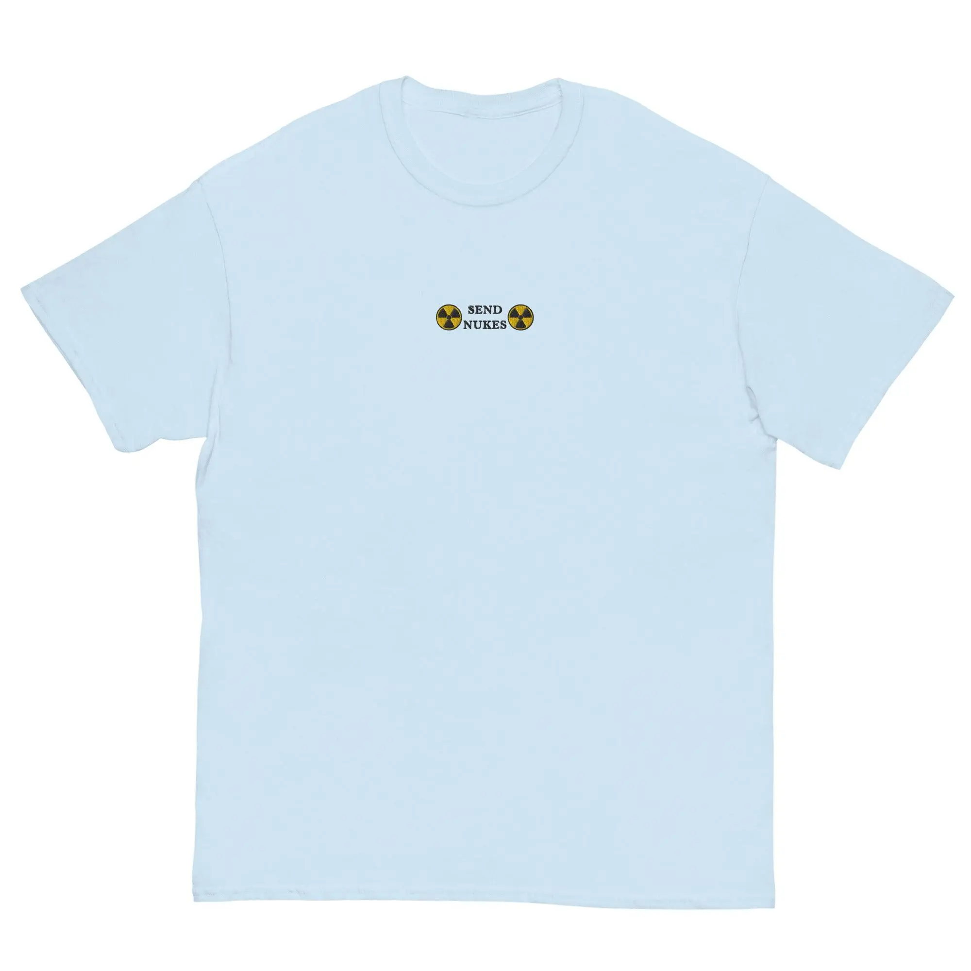 Send Nukes (embroidered) T-Shirt - Image 6