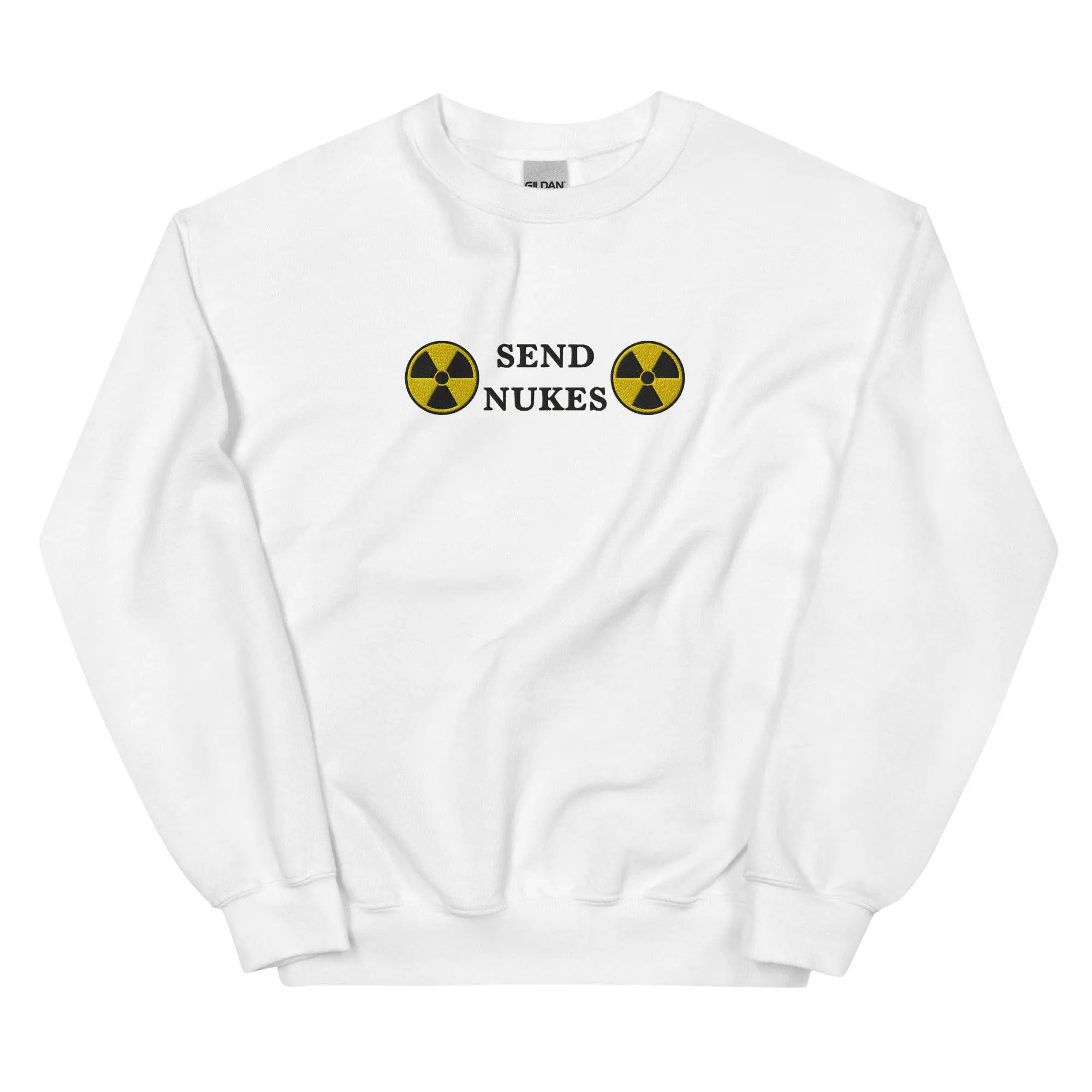 Send Nukes sweatshirt
