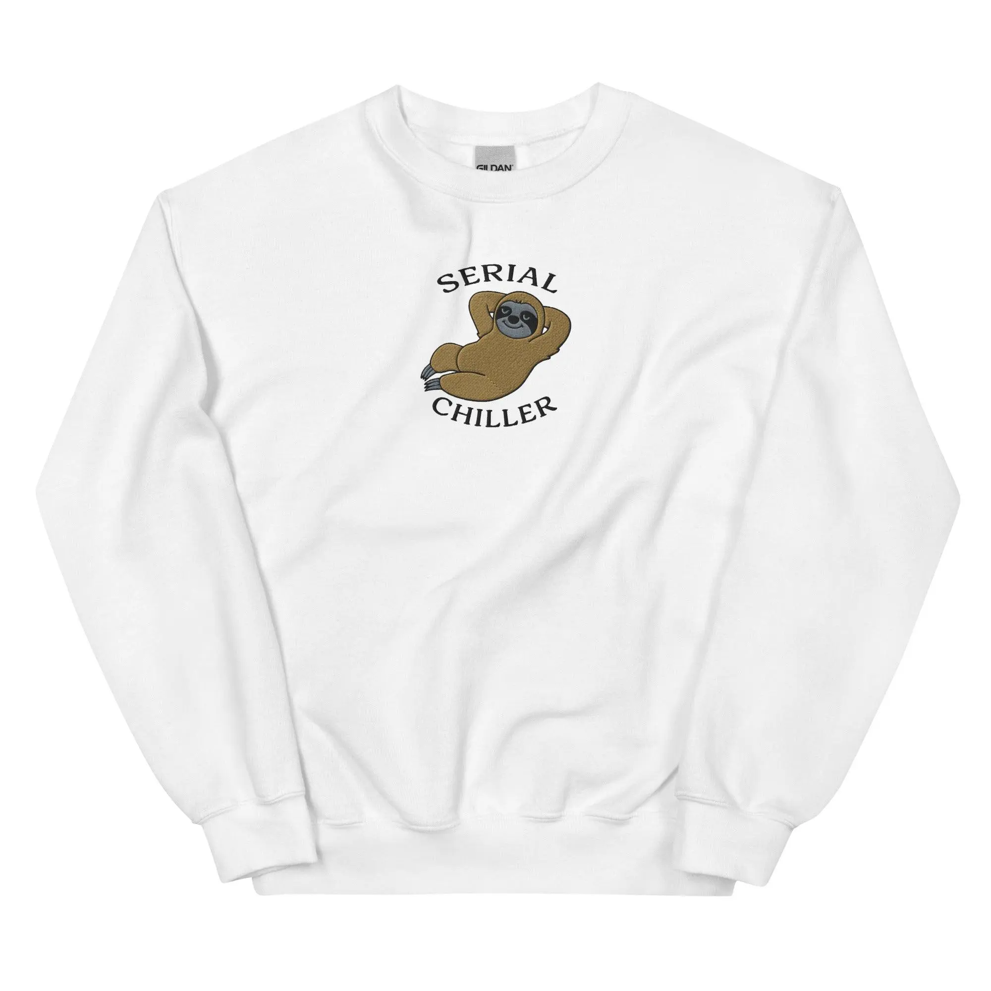 Serial Chiller (Embroidered) sweatshirt