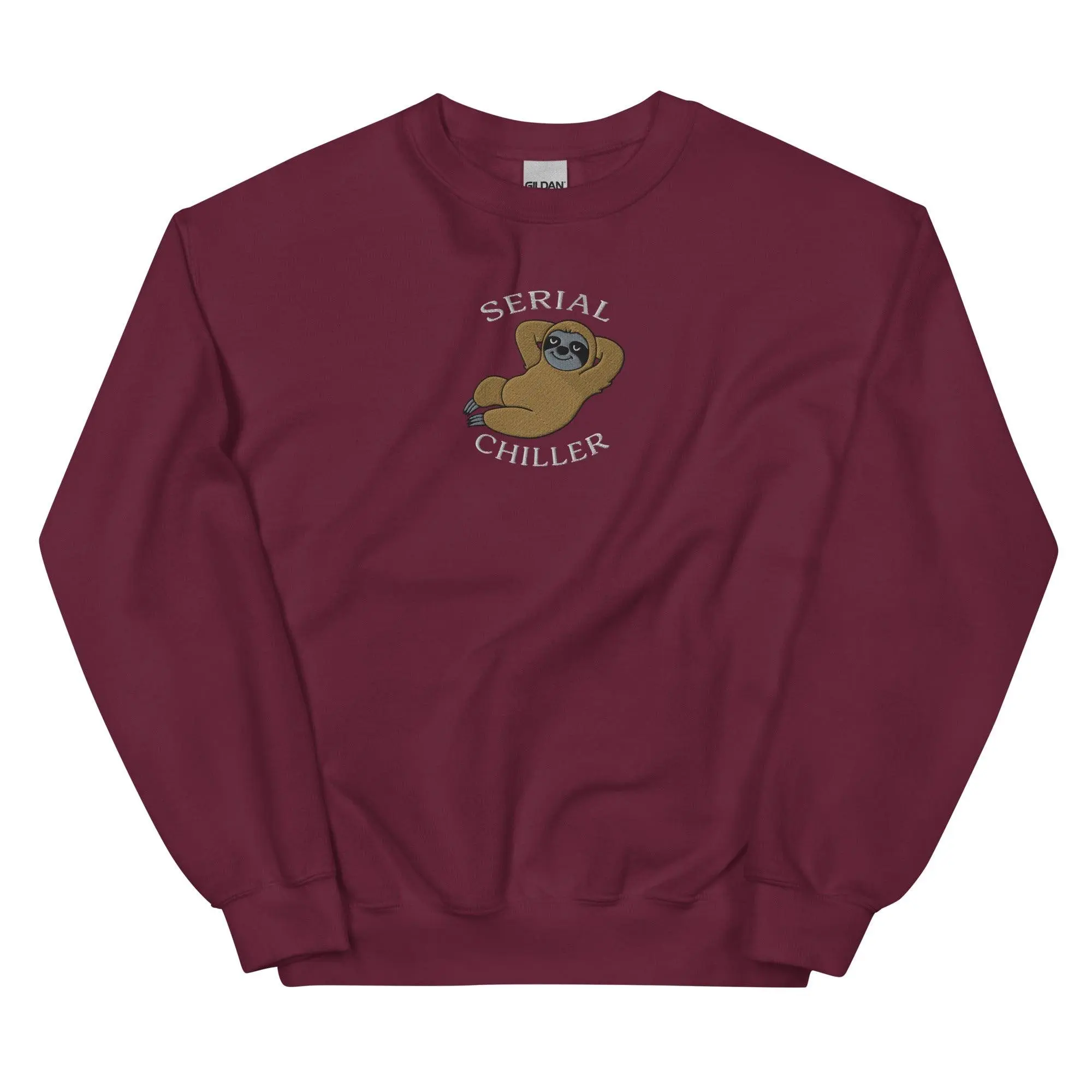 Serial Chiller (Embroidered) sweatshirt - Image 6