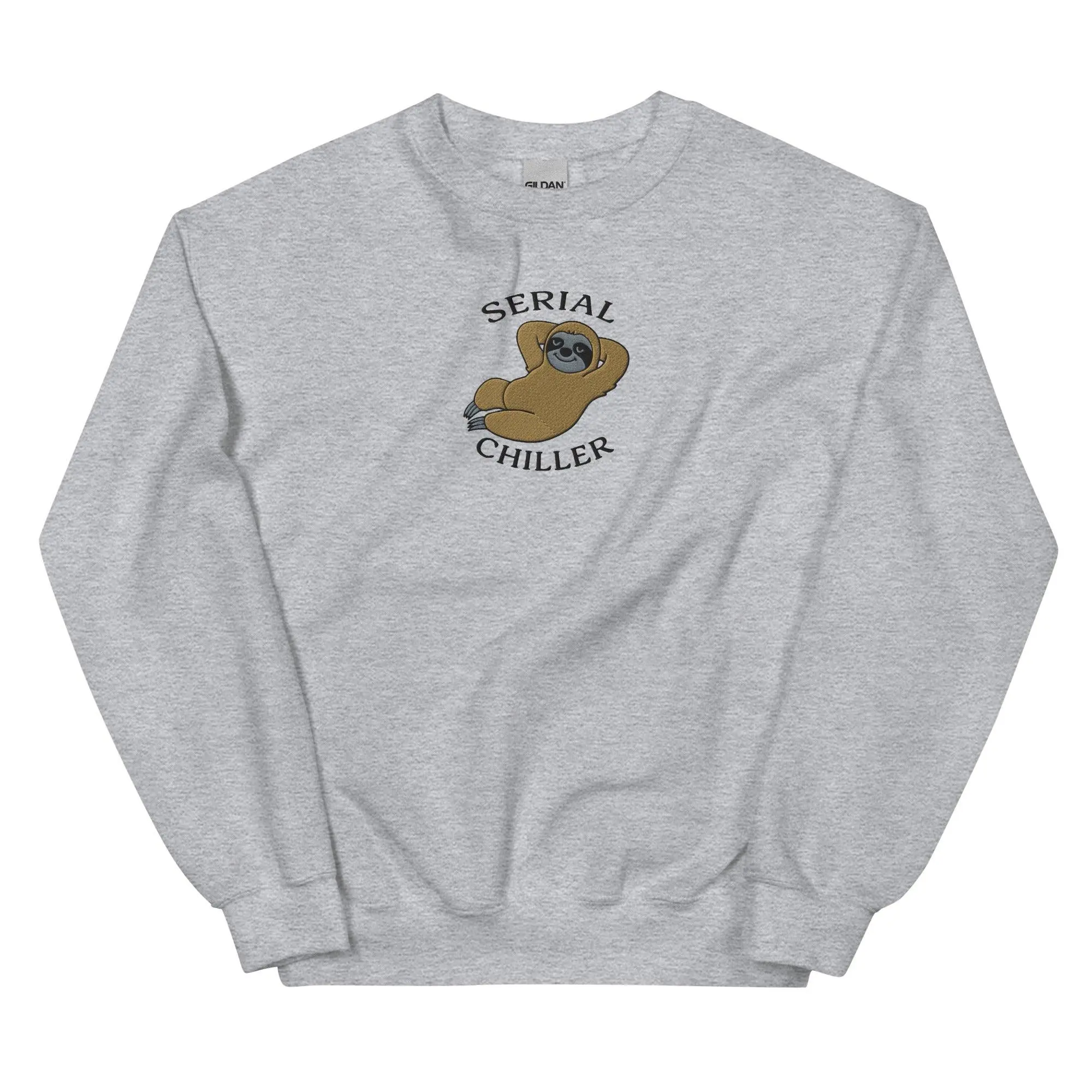 Serial Chiller (Embroidered) sweatshirt - Image 8