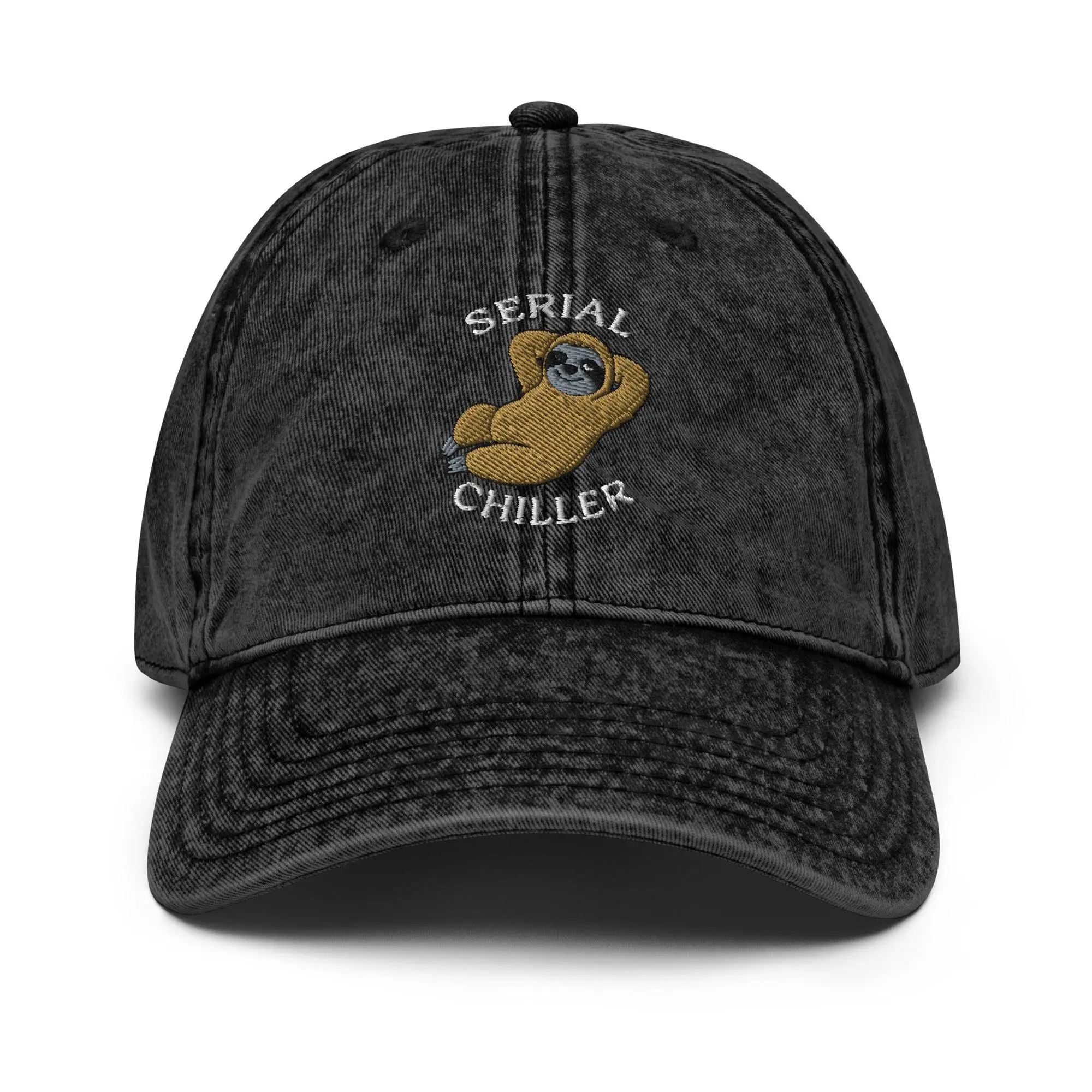 Serial Chiller (Embroidered) Vintage Cotton Twill Cap
