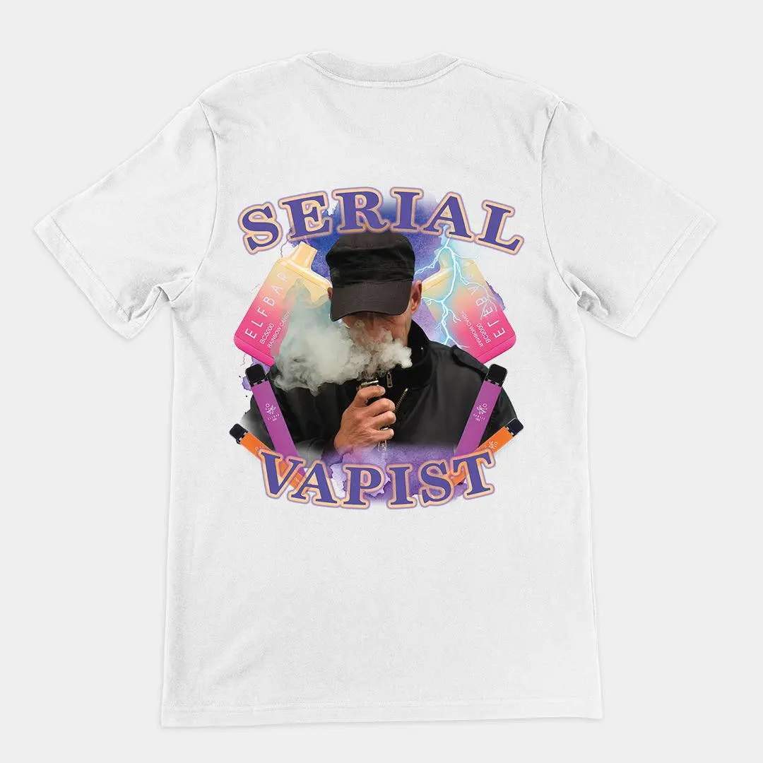 Serial Vapist (OG design) t-shirt (backprint) - Image 6