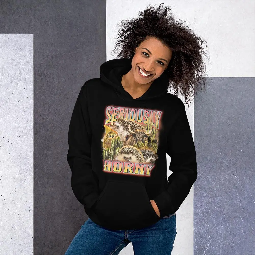 Seriously Horny Hoodie - Image 8