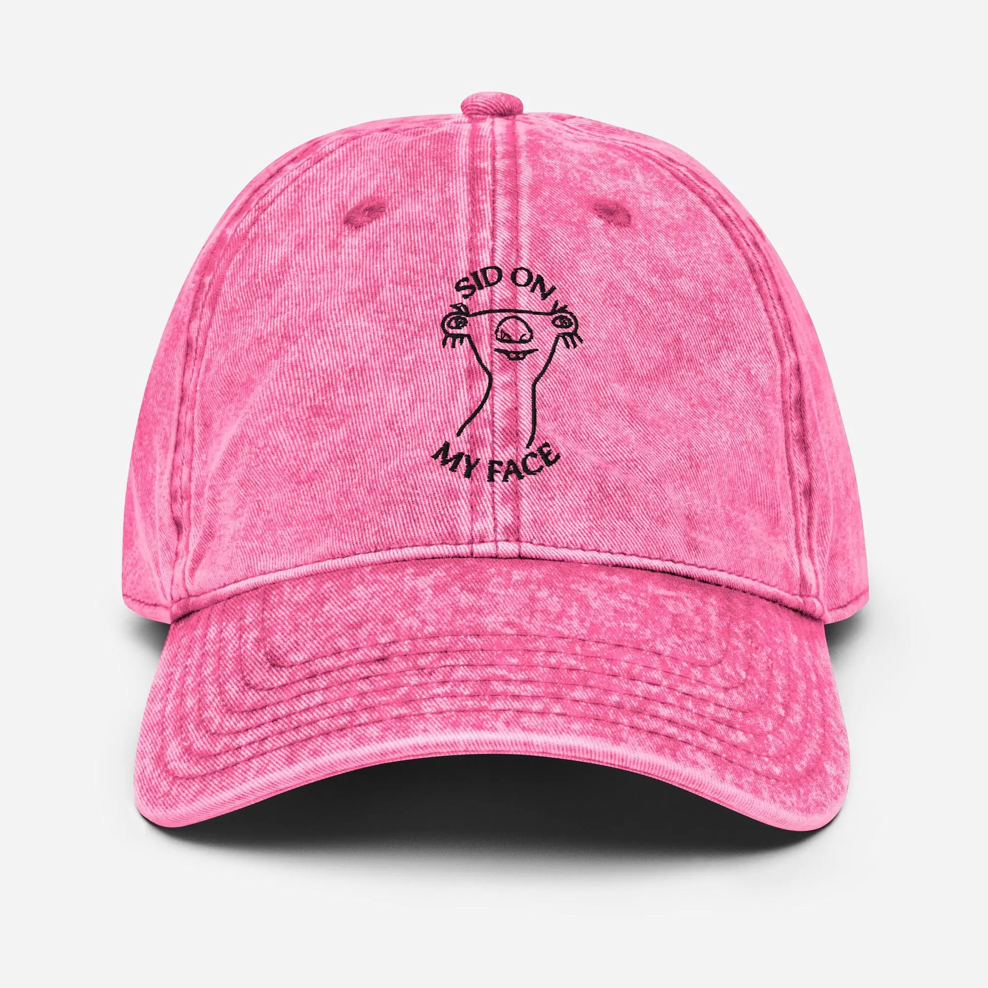 Sid on My Face Vintage Cotton Twill Cap - Image 8