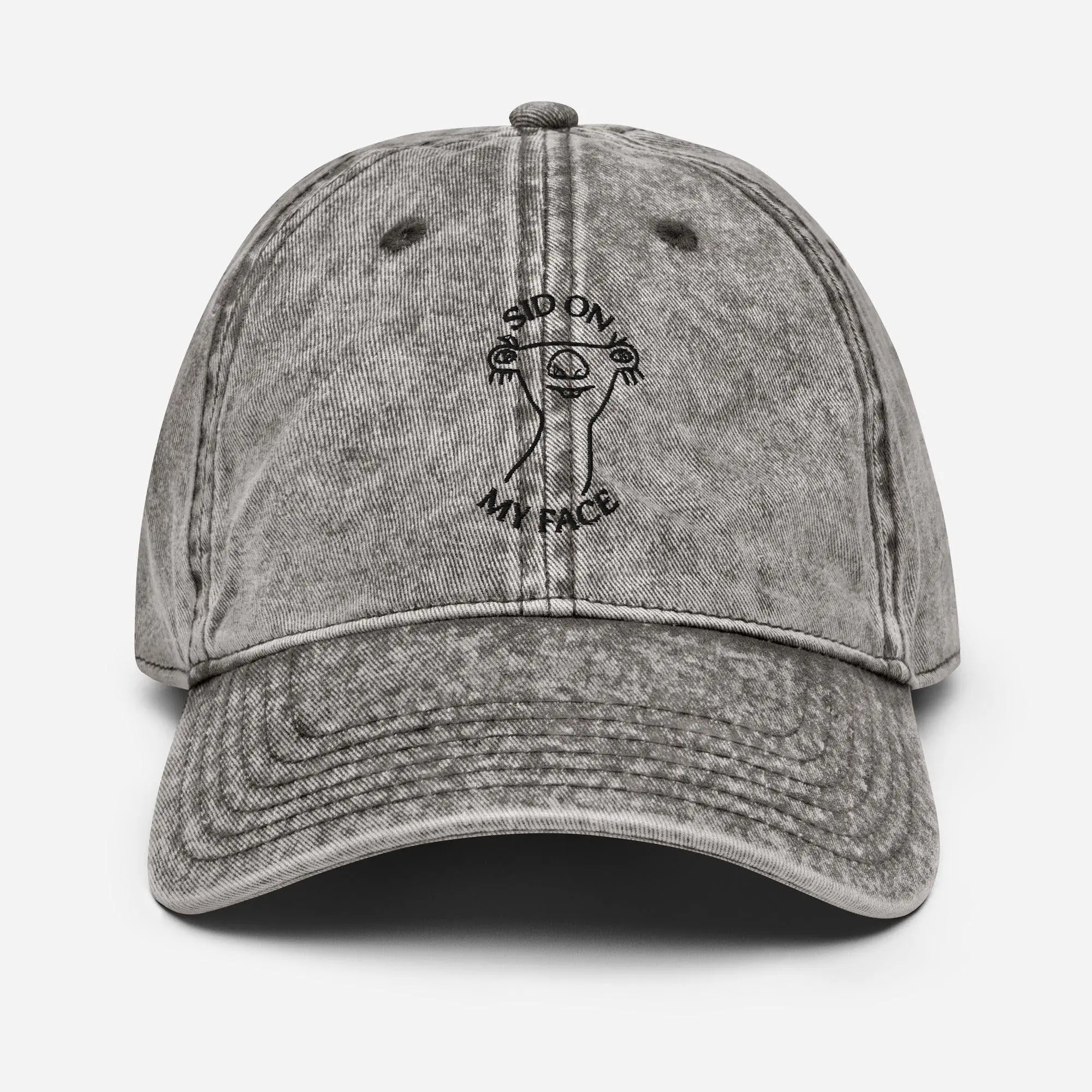 Sid on My Face Vintage Cotton Twill Cap - Image 9
