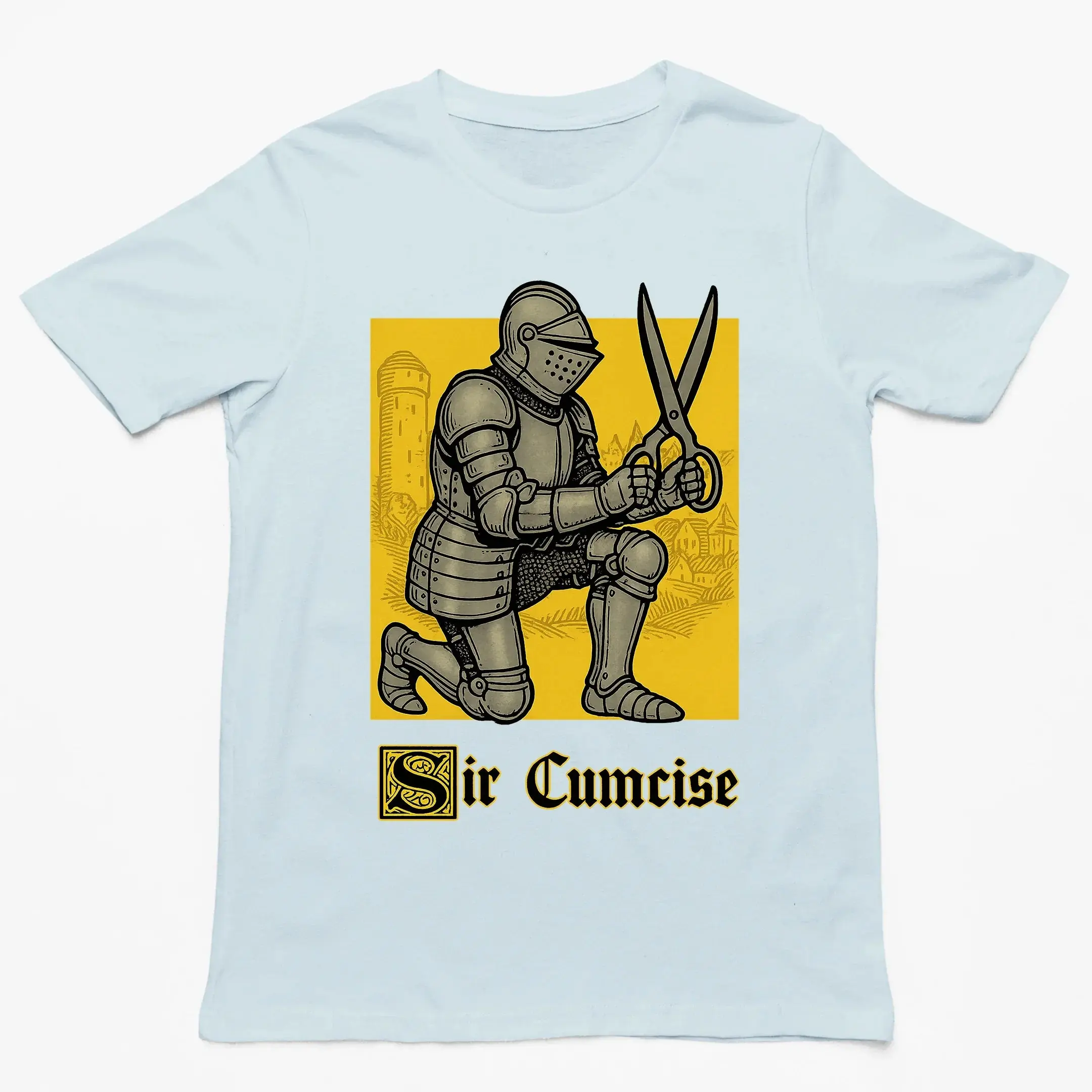 Sir Cumcise (Handdrawn) T-Shirt - Image 5