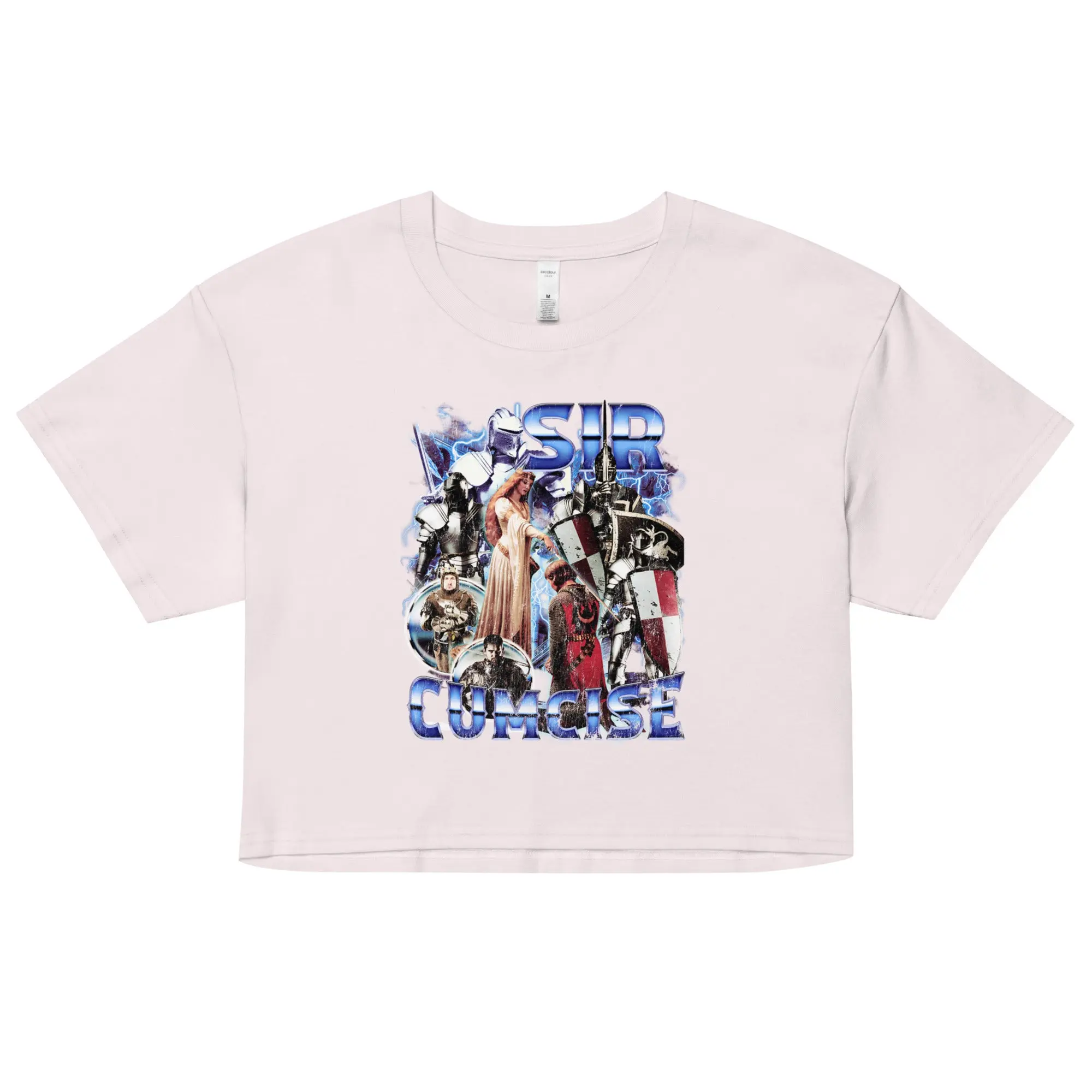 sir cumcise value Women’s crop top - Image 4