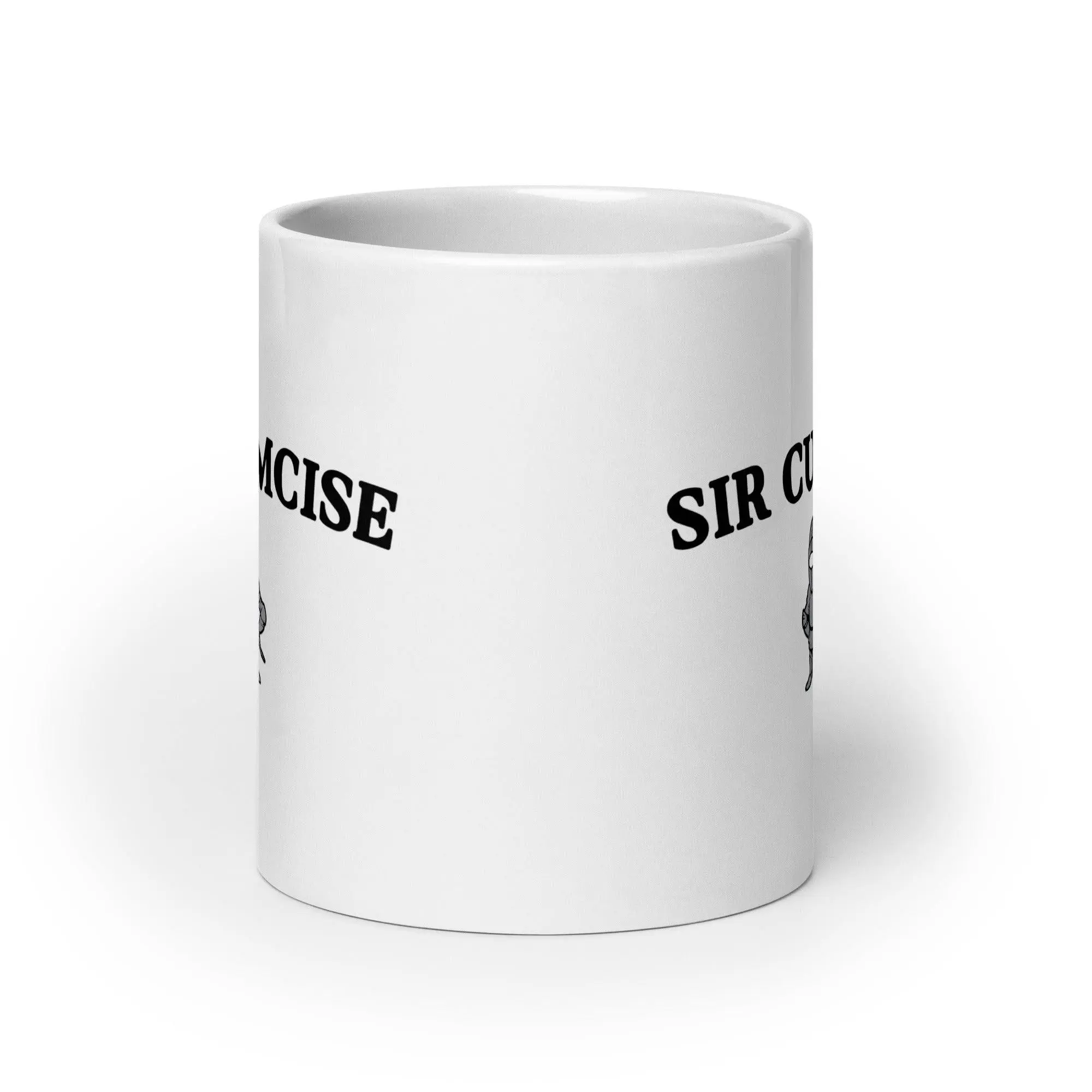 Sir Cumcise White glossy mug - Image 10