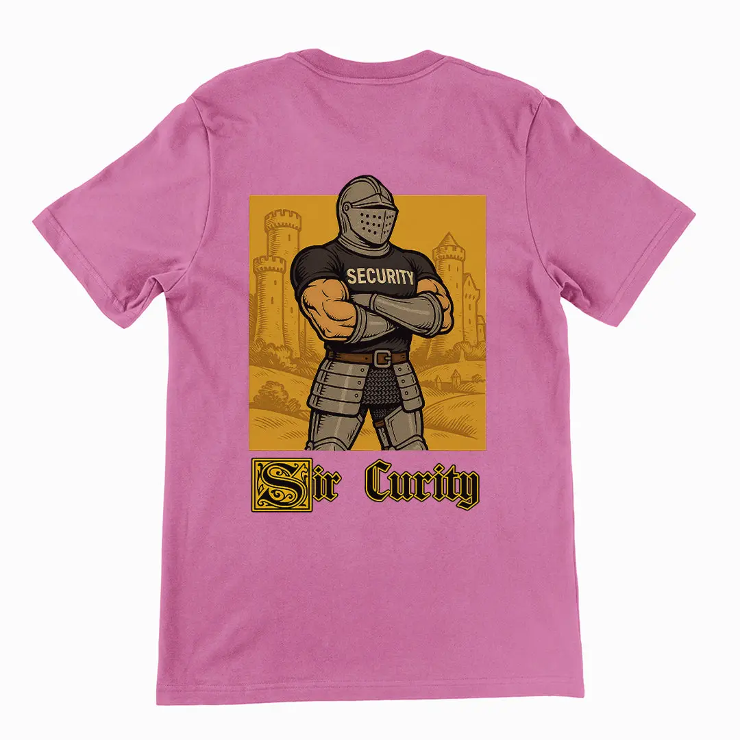 Sir Curity T-Shirt (backprint) - Image 2