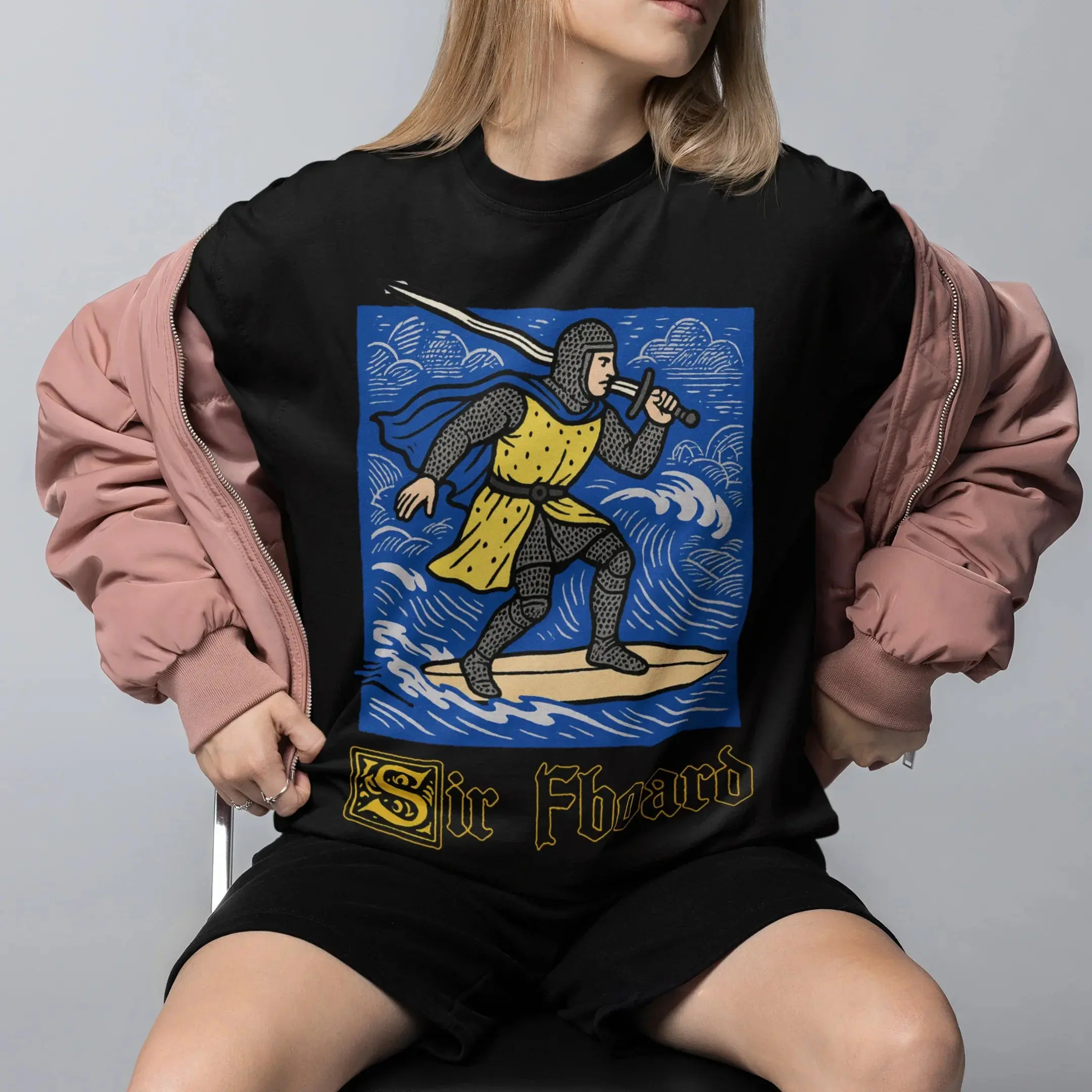 Sir Fboard T-Shirt - Image 7