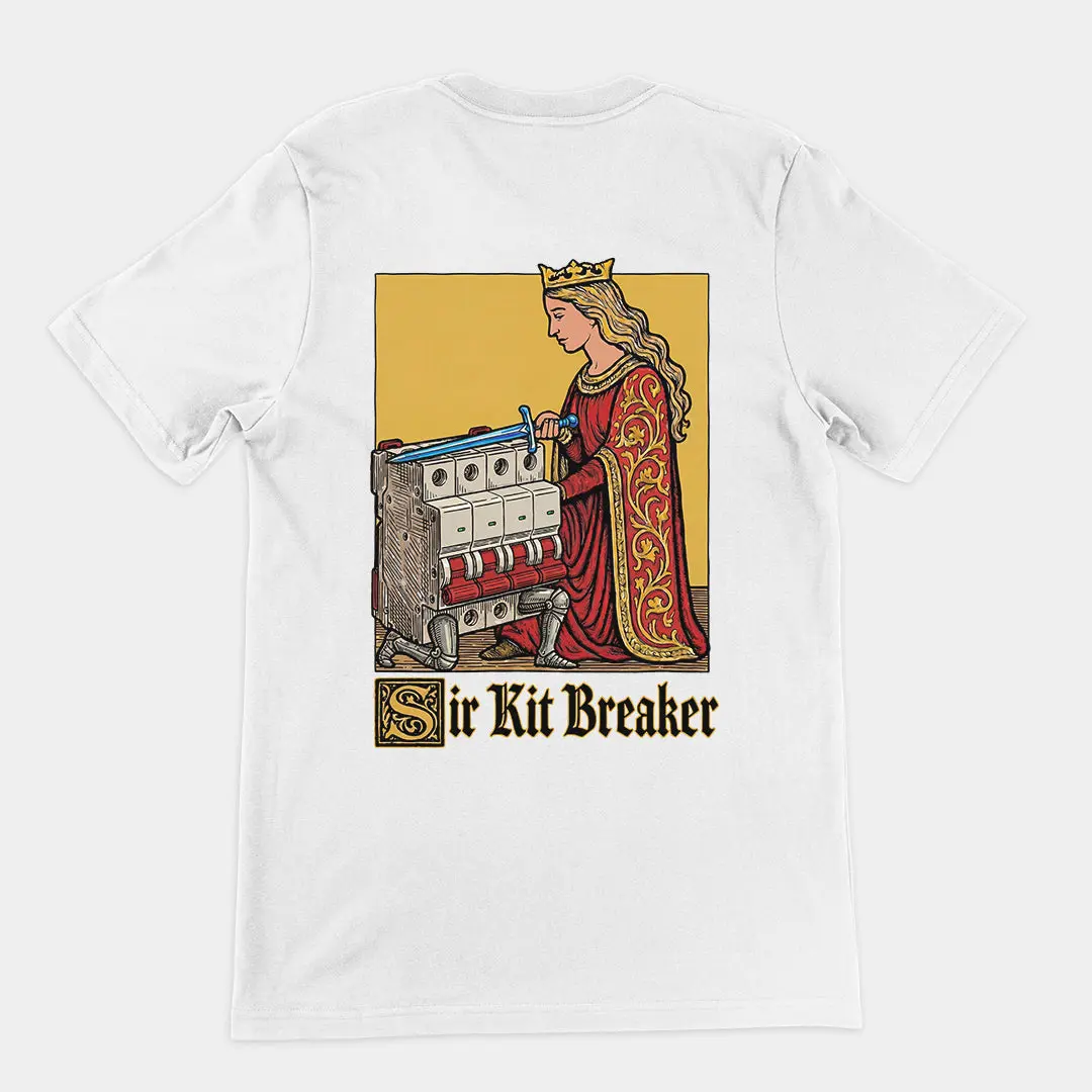 Sir Kit Breaker T-Shirt (backprint) - Image 6