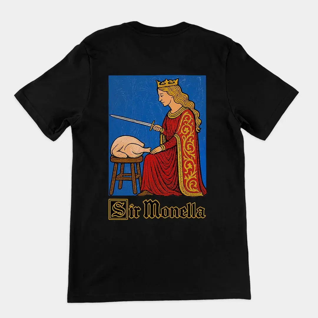 Sir Monella T-Shirt (backprint) - Image 2