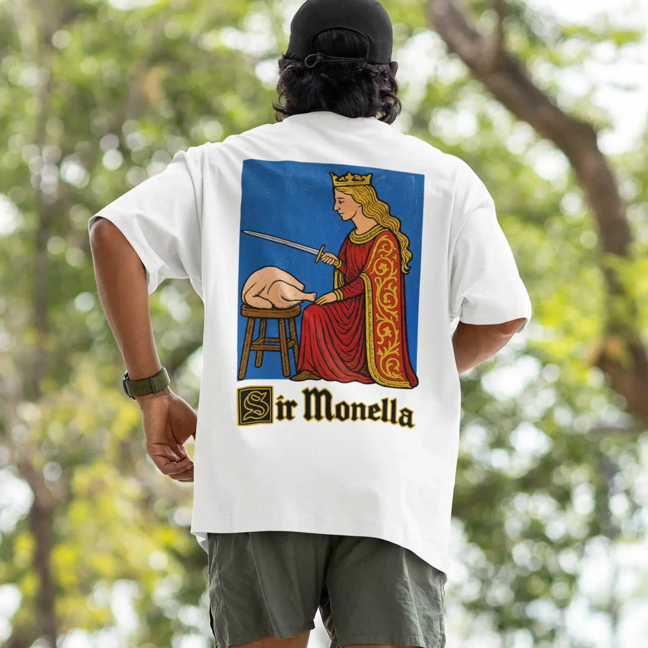 Sir Monella T-Shirt (backprint) - Image 7