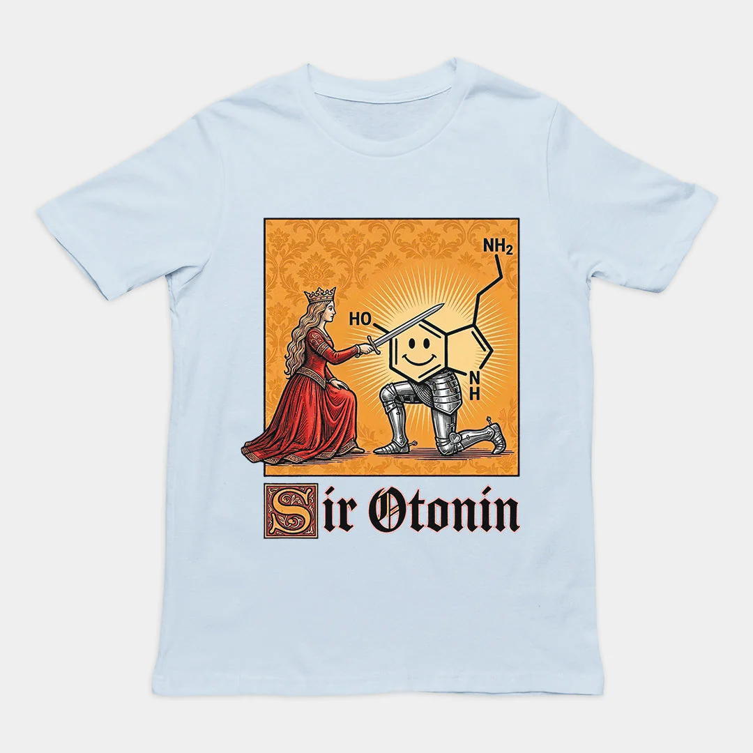 Sir Otonin (serotonin) T-Shirt - Image 5