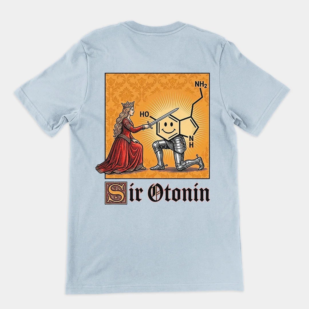 Sir Otonin (serotonin) T-Shirt (backprint) - Image 5