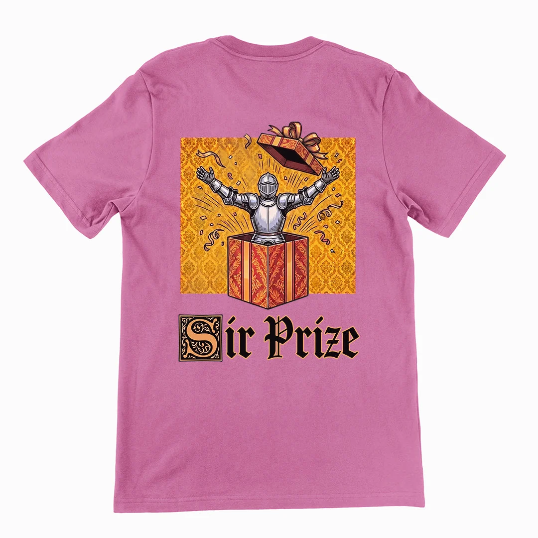 Sir Prize T-Shirt (backprint) - Image 2