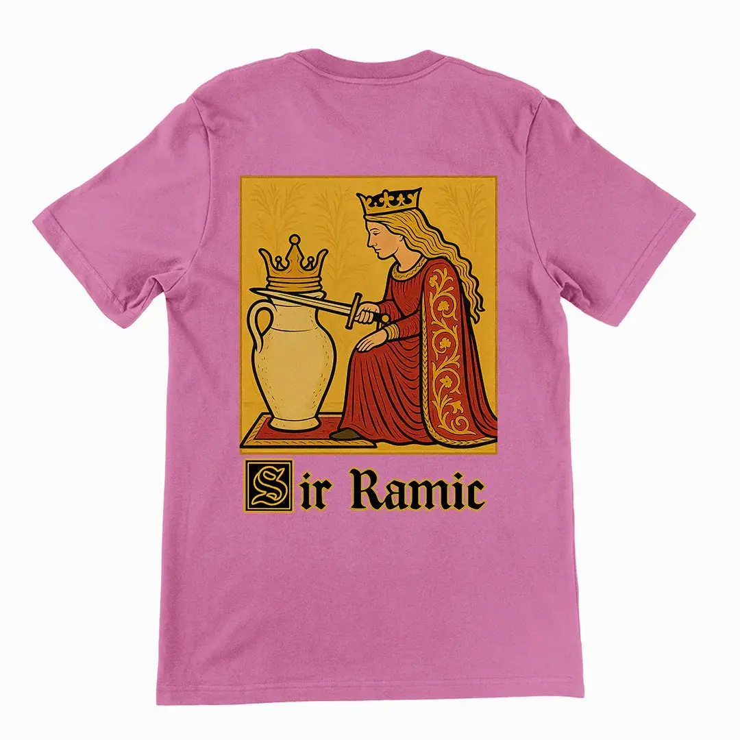 Sir Ramic Handdrawn T-Shirt (backprint) - Image 5