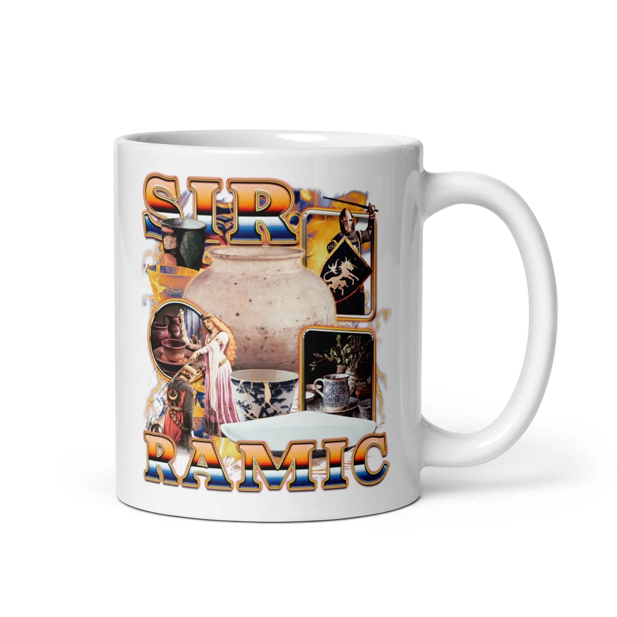 Sir Ramic White glossy mug