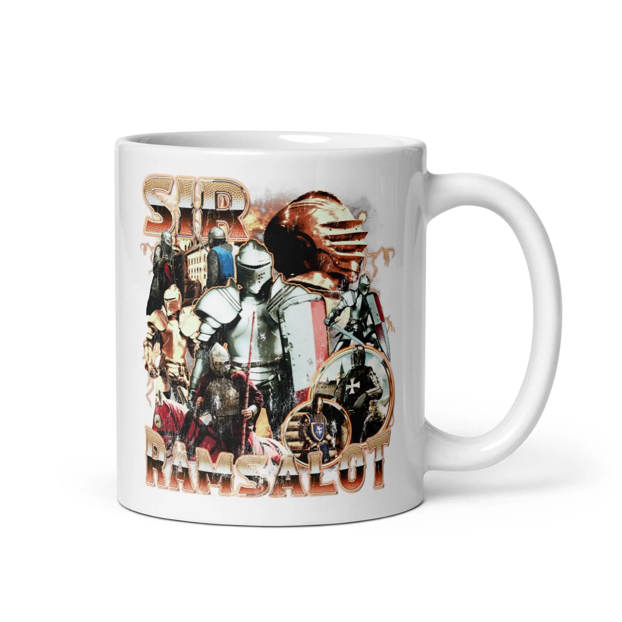 Sir Ramsalot White glossy mug - Image 2