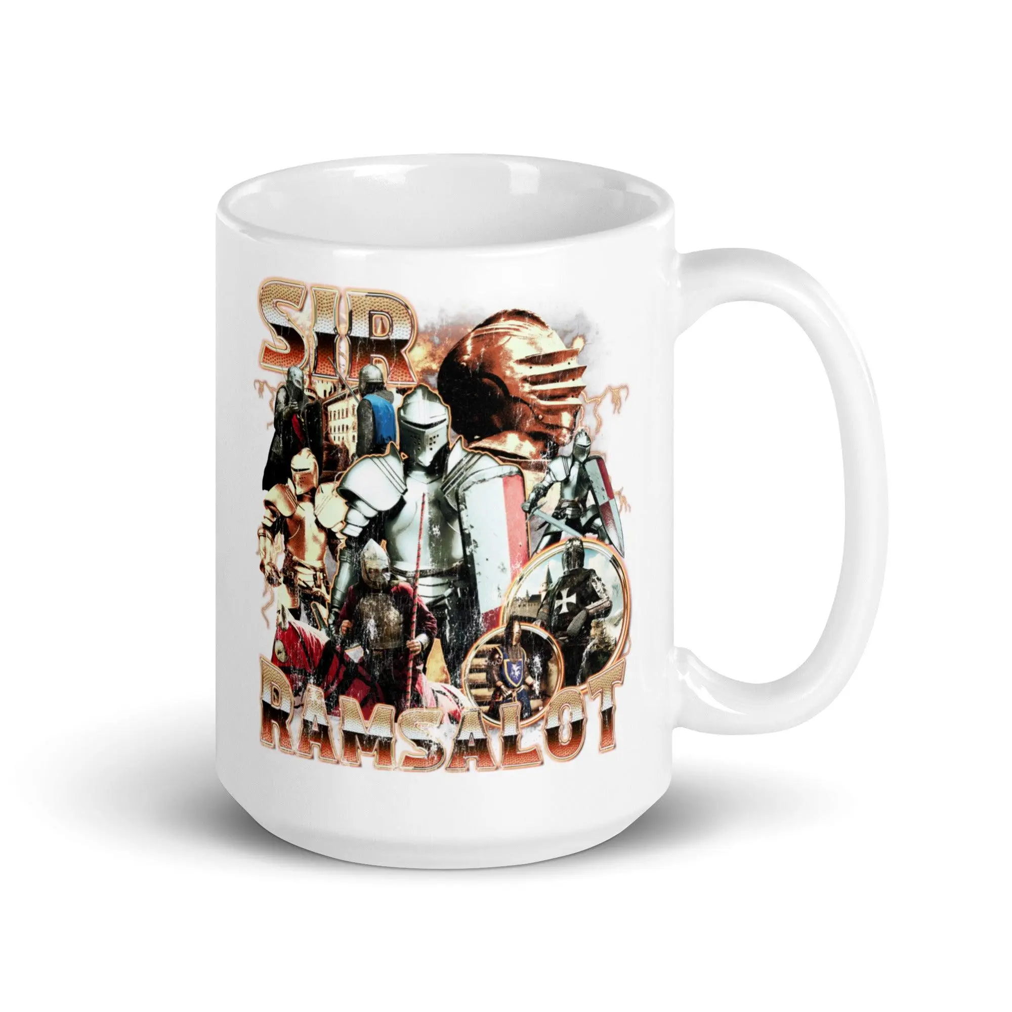 Sir Ramsalot White glossy mug - Image 6