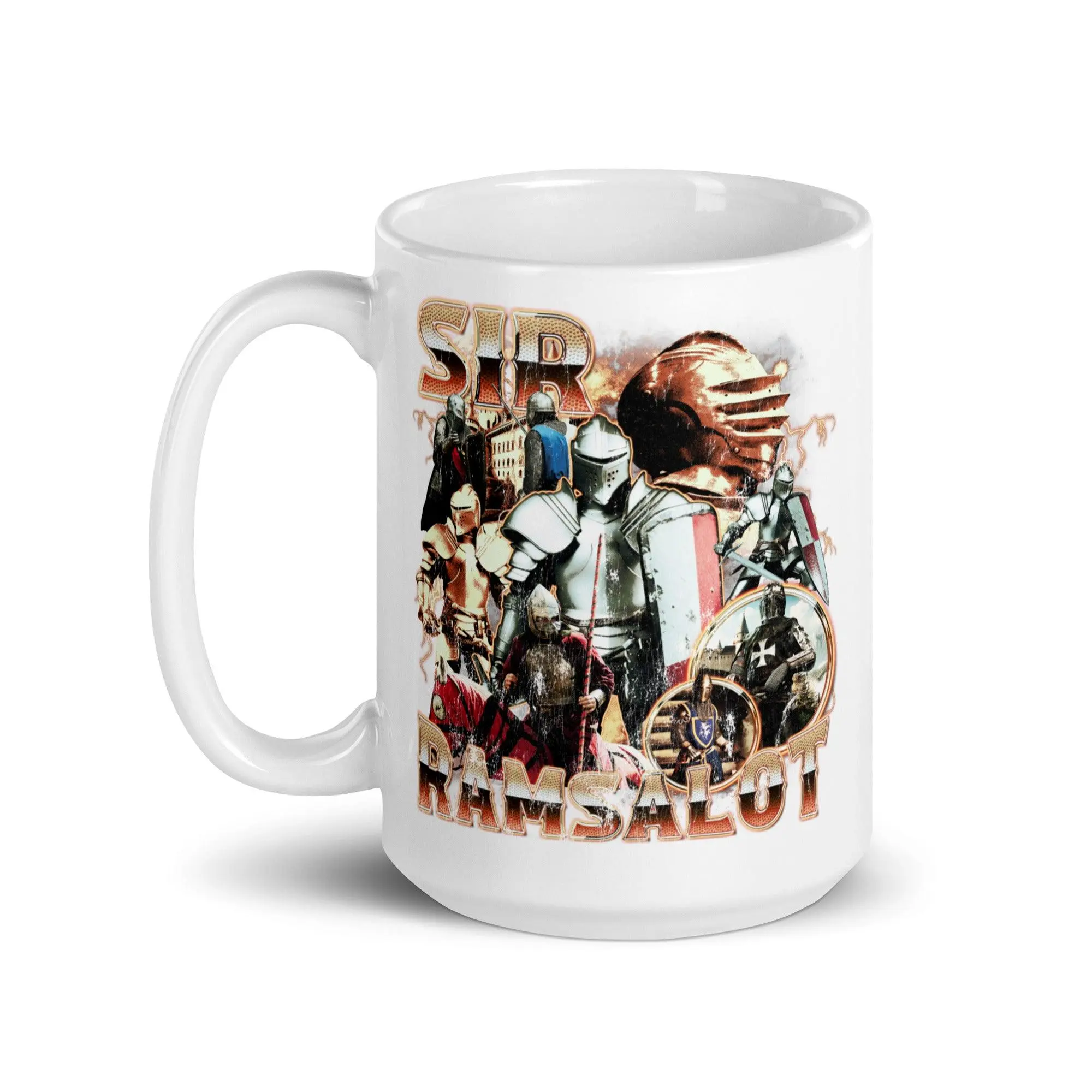 Sir Ramsalot White glossy mug - Image 7
