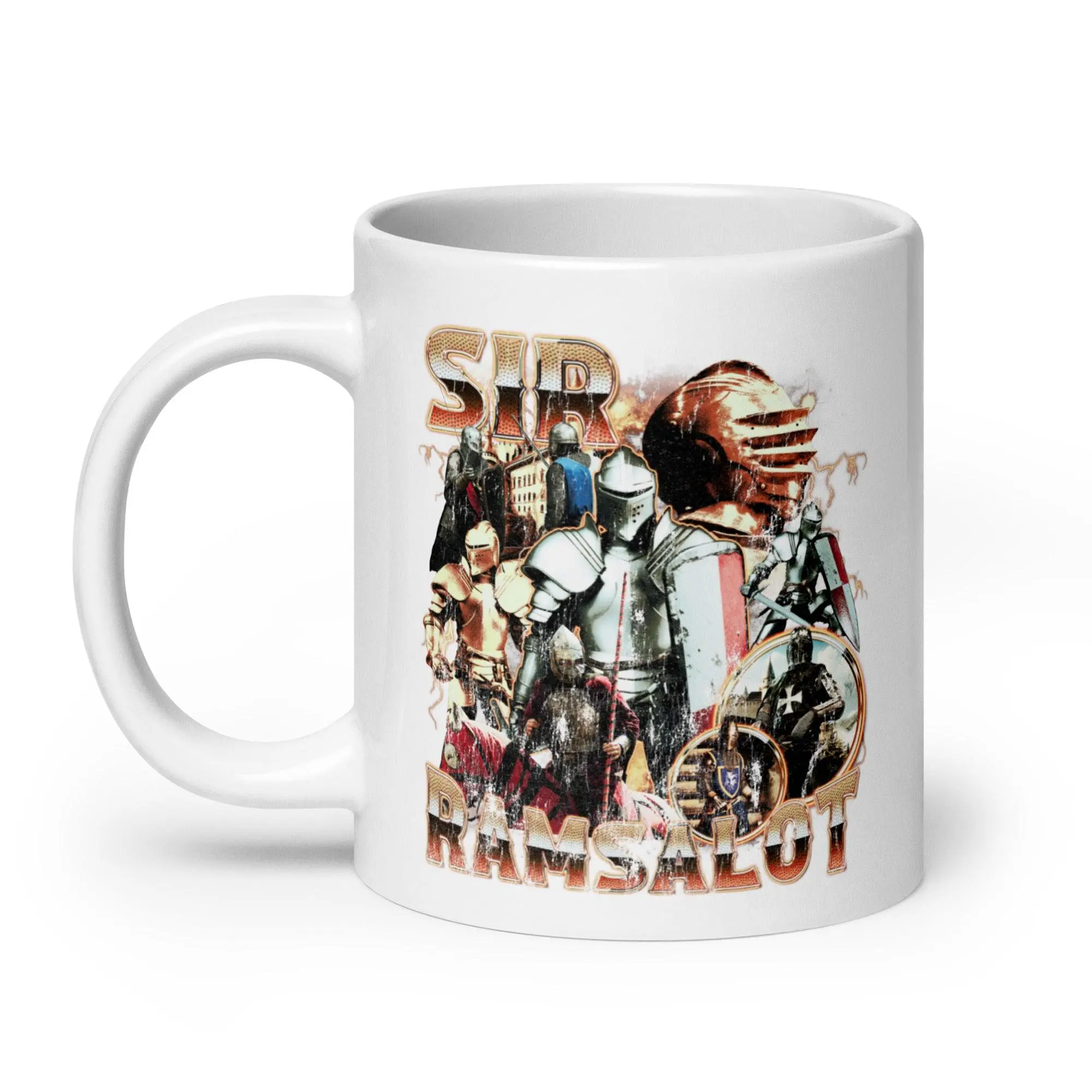 Sir Ramsalot White glossy mug - Image 9