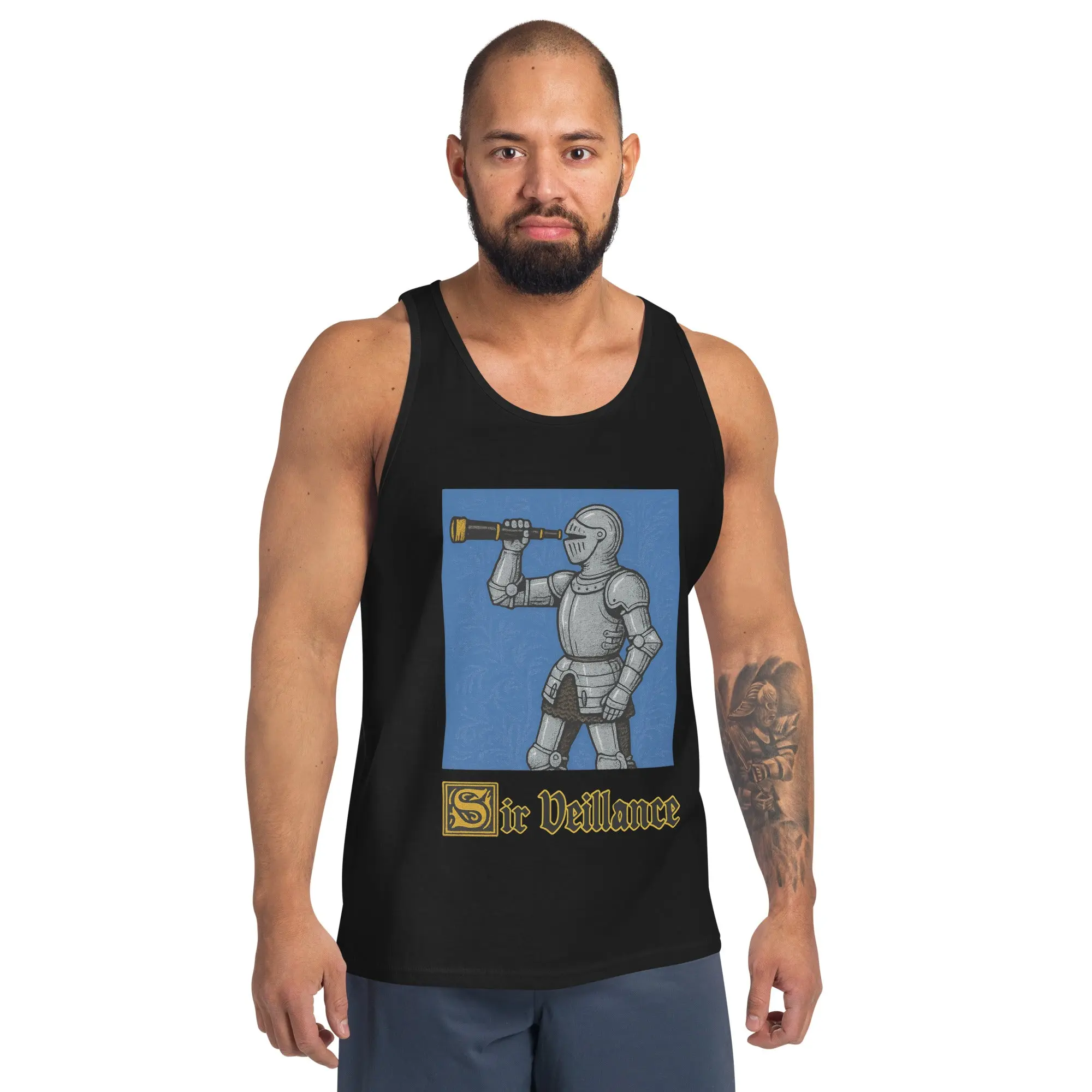 Sir Veillance Handdrawn Tank Top - Image 4
