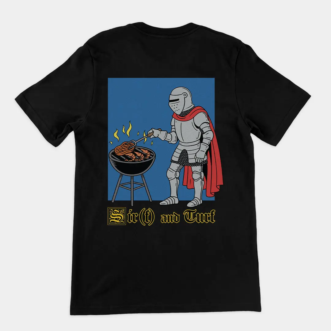 Sir(f) and Turf T-Shirt (backprint)