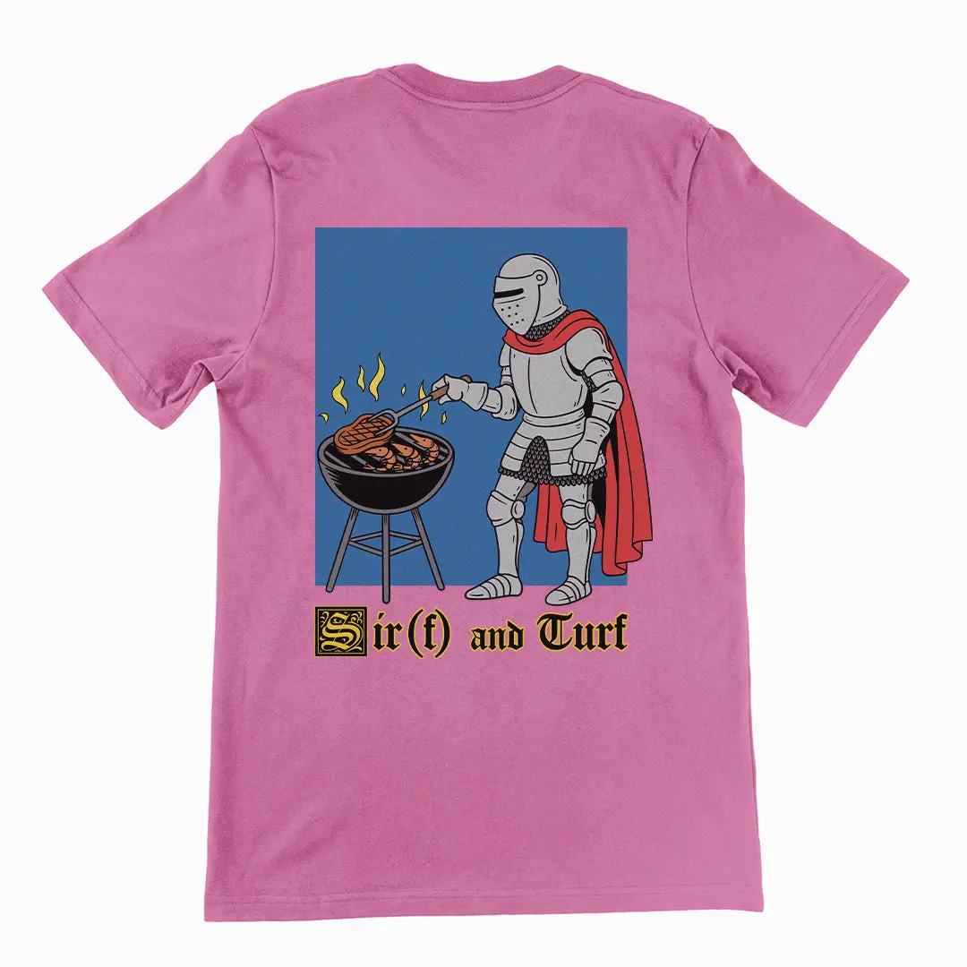 Sir(f) and Turf T-Shirt (backprint) - Image 2