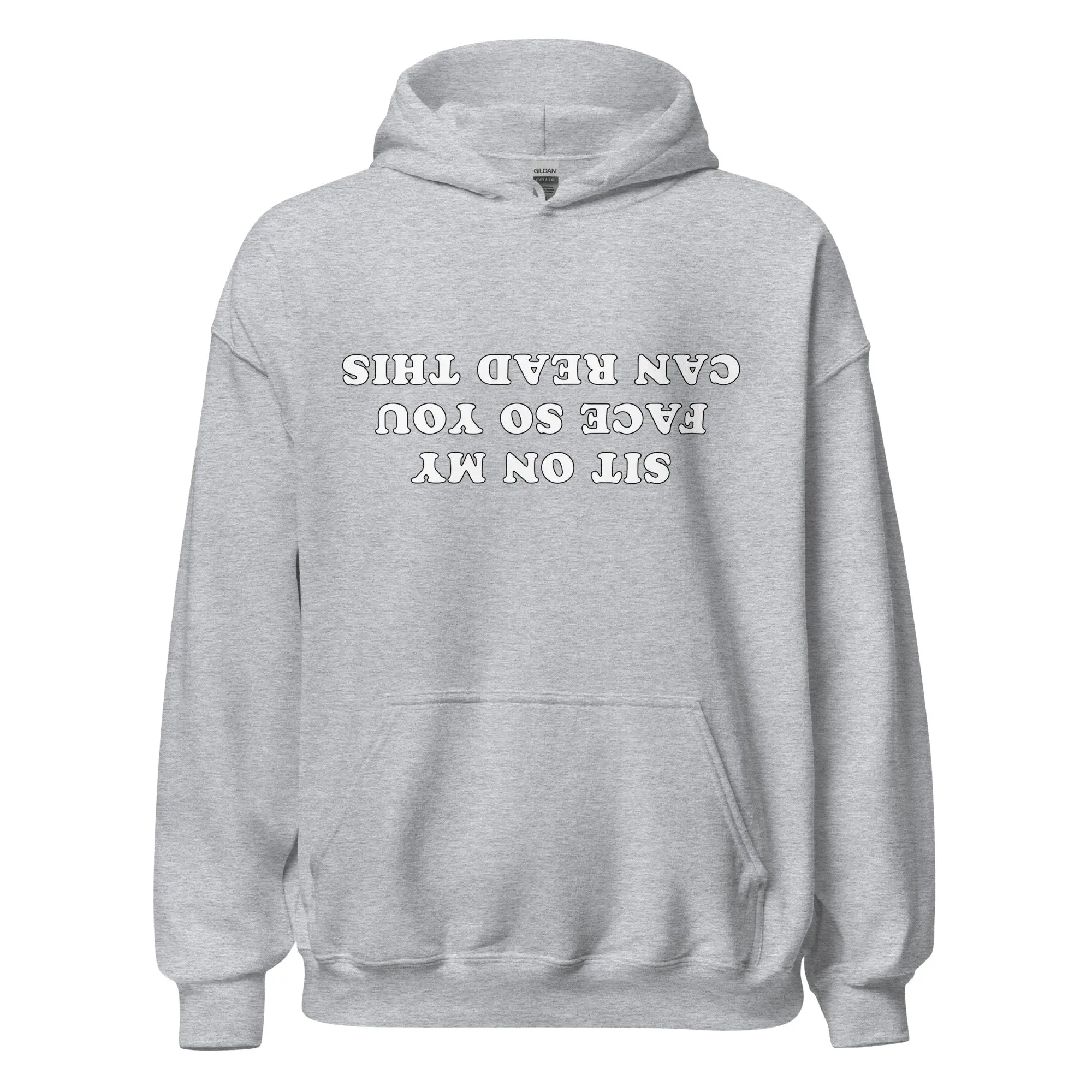 Sit on my face so you can read this Hoodie - Image 2