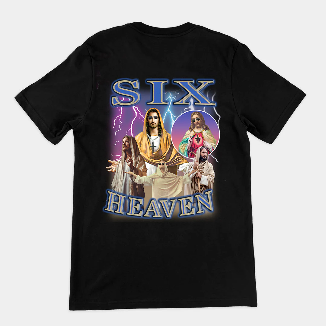 Six Heaven T-Shirt (backprint)