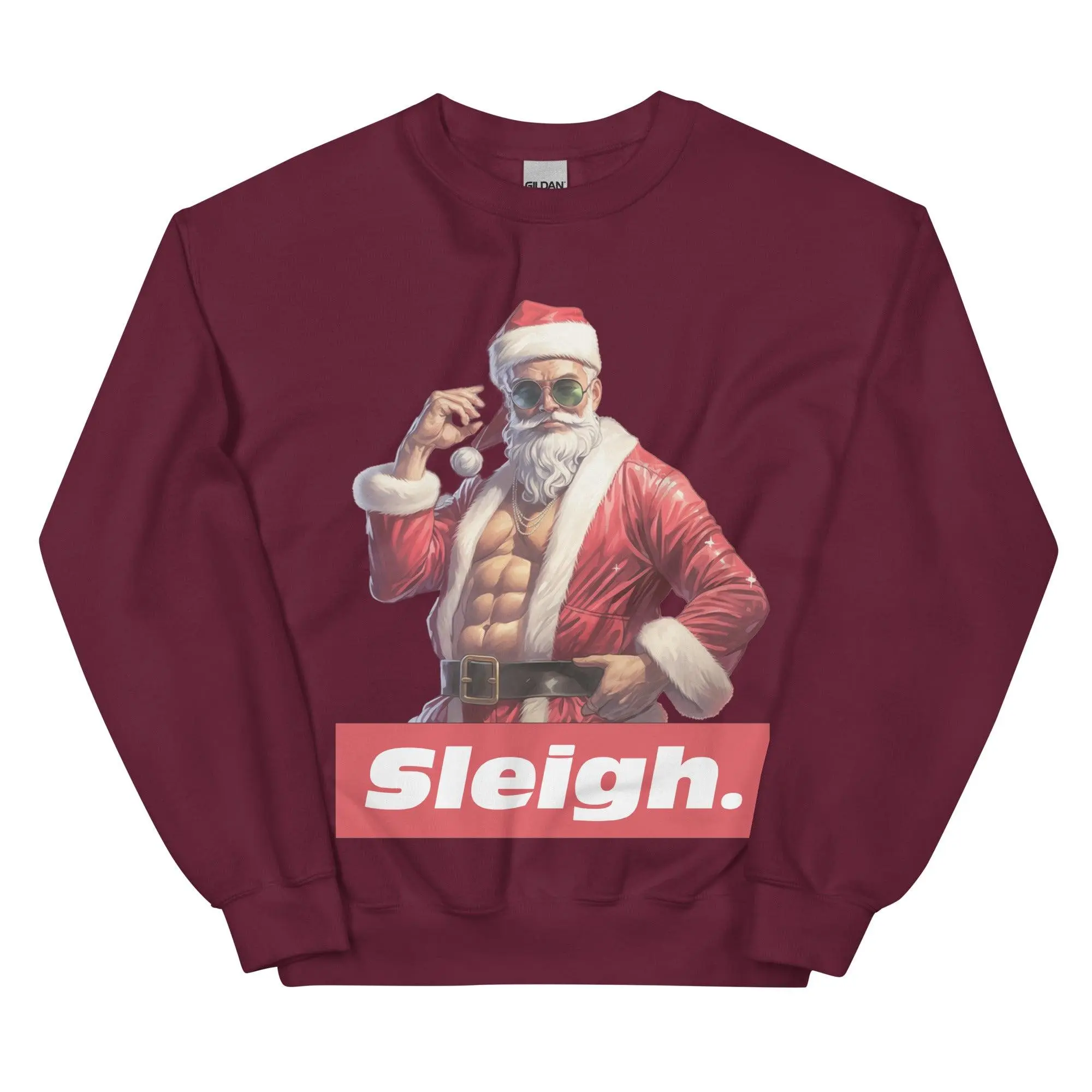 Sleigh Christmas sweatshirt - Image 4