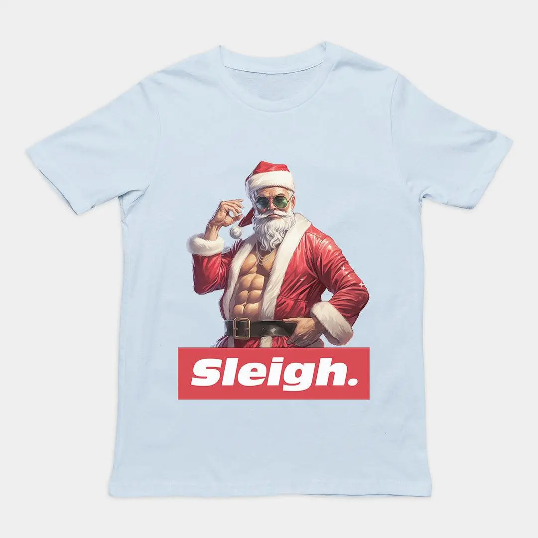 Sleigh Christmas T-Shirt - Image 5