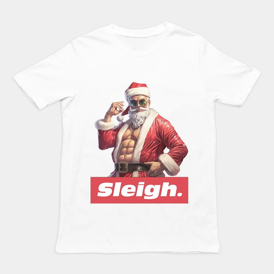 Sleigh Christmas T-Shirt - Image 6
