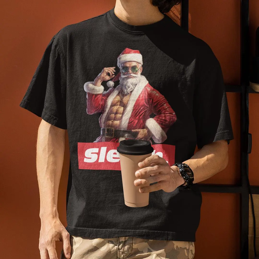 Sleigh Christmas T-Shirt - Image 7