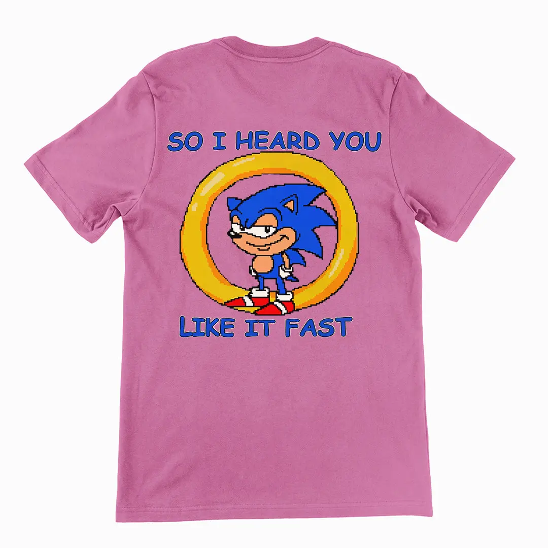 So I heard you like it fast T-Shirt (backprint) - Image 3
