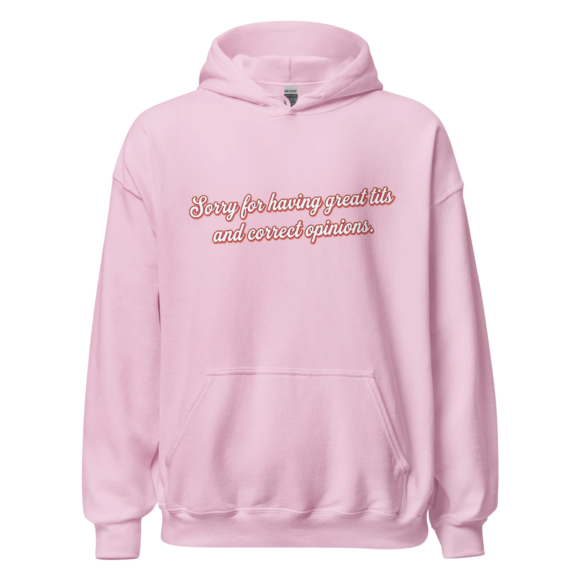 Sorry for having great tits and correct opinions Hoodie - Image 6